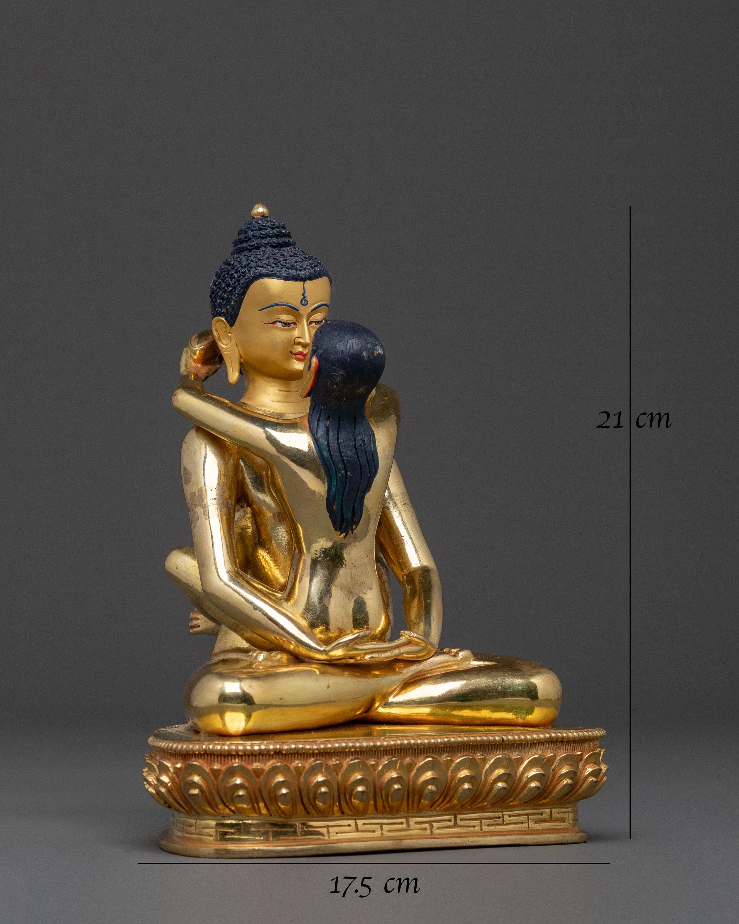Samantabhadra Statue with Consort | Spiritual Figurine
