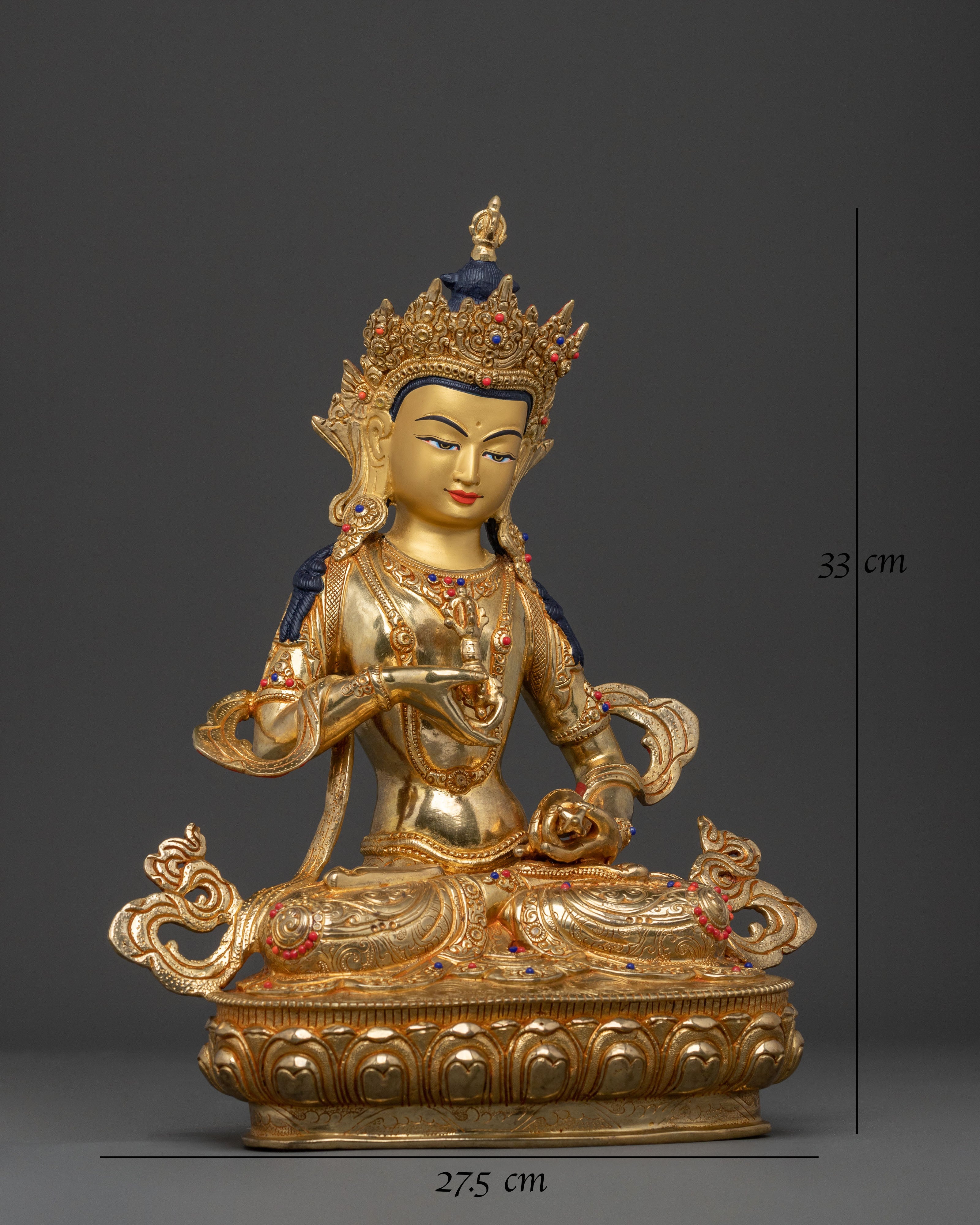 Shrine Figurine Vajrasattva | Spiritual Sculpture