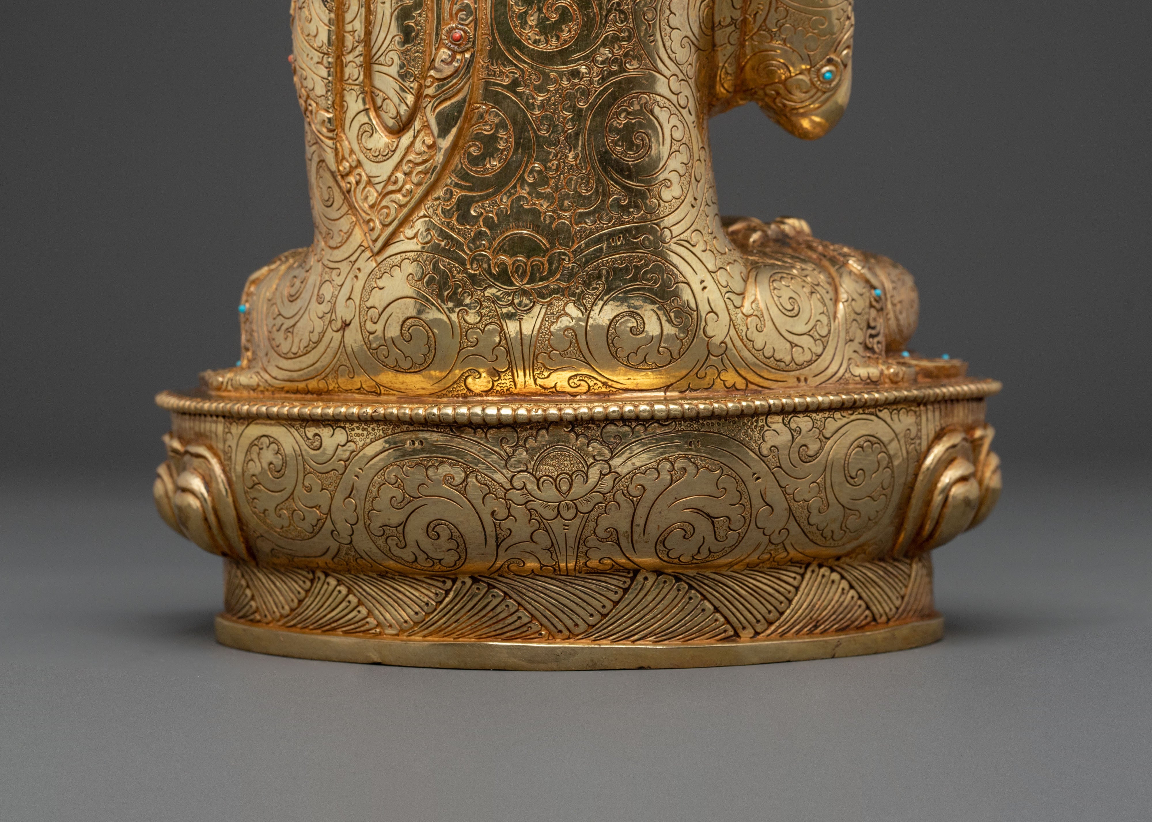Tsongkhapa with Disciples Statue | Buddhist Masters