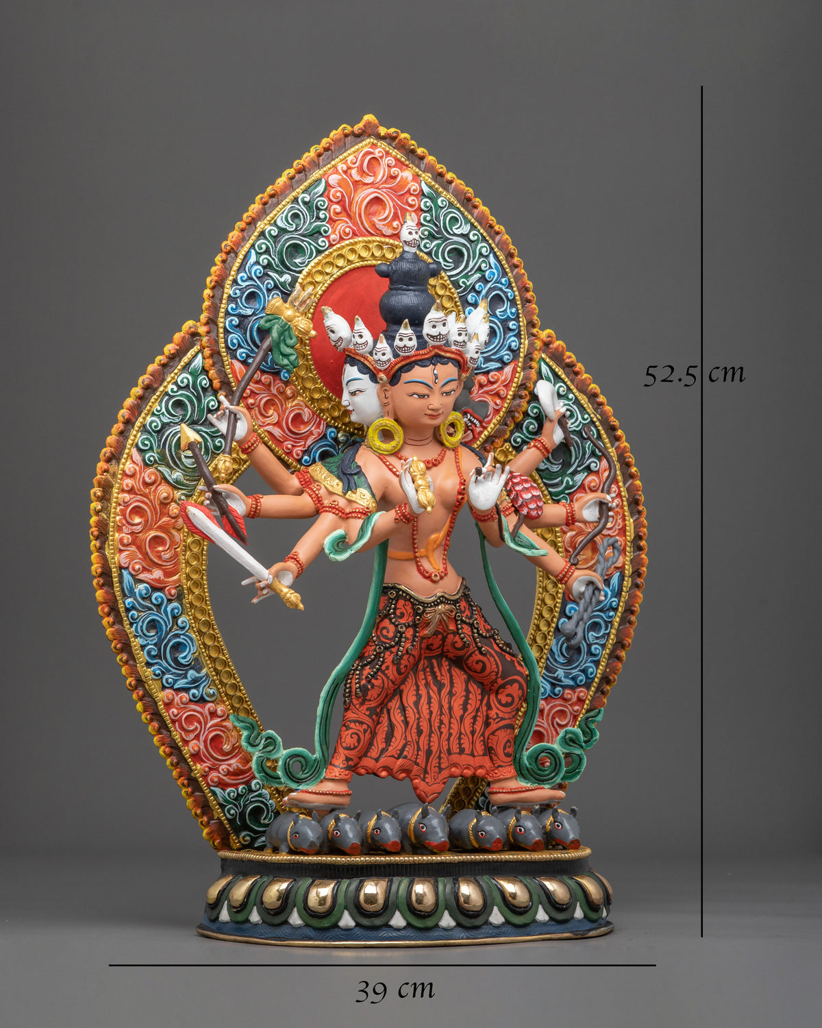 Marici Statue: Buddhist Goddess of Light and Protection