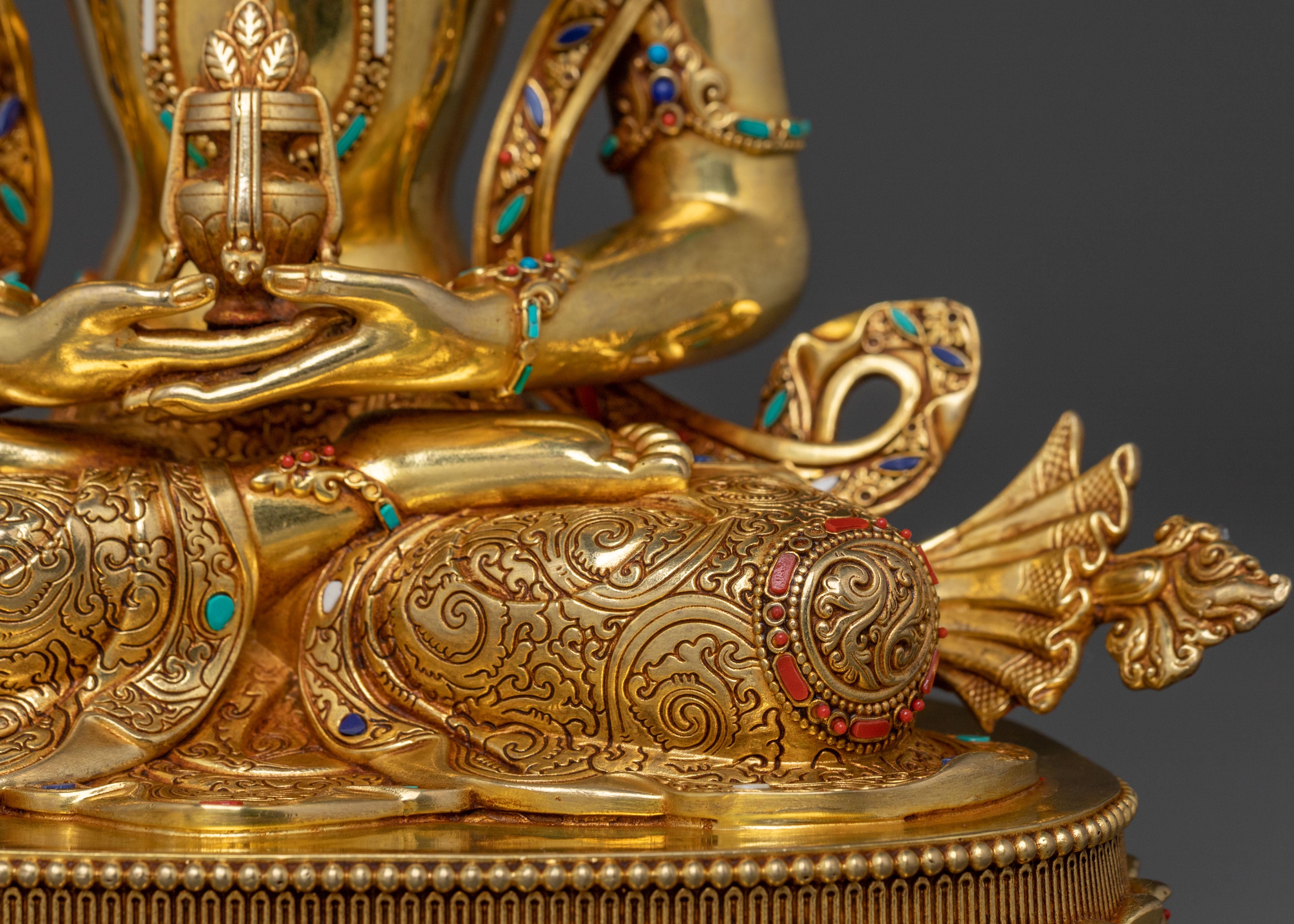 Amitayus Blessing Statue | Long Life Deity