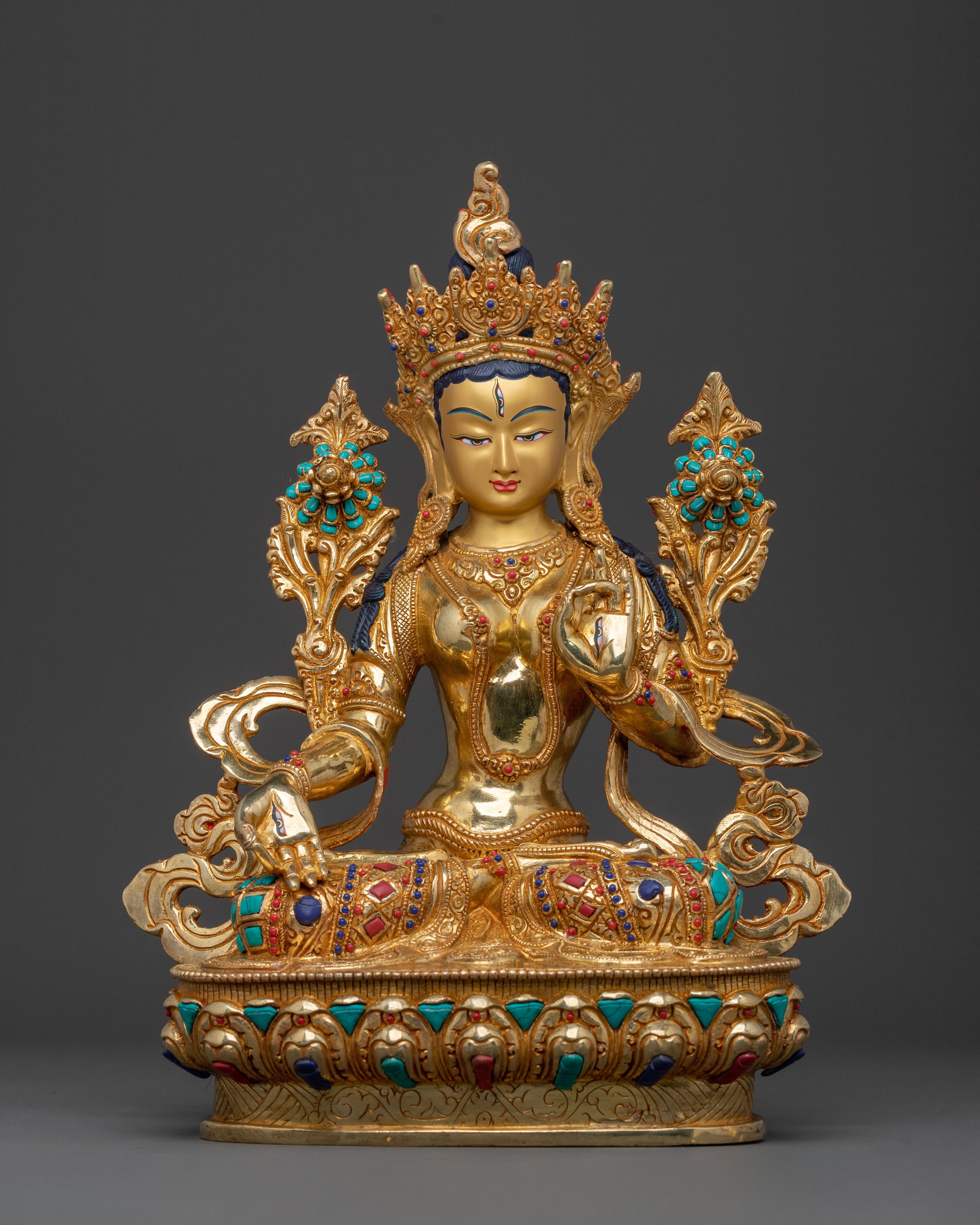 White Tara Spiritual Statue