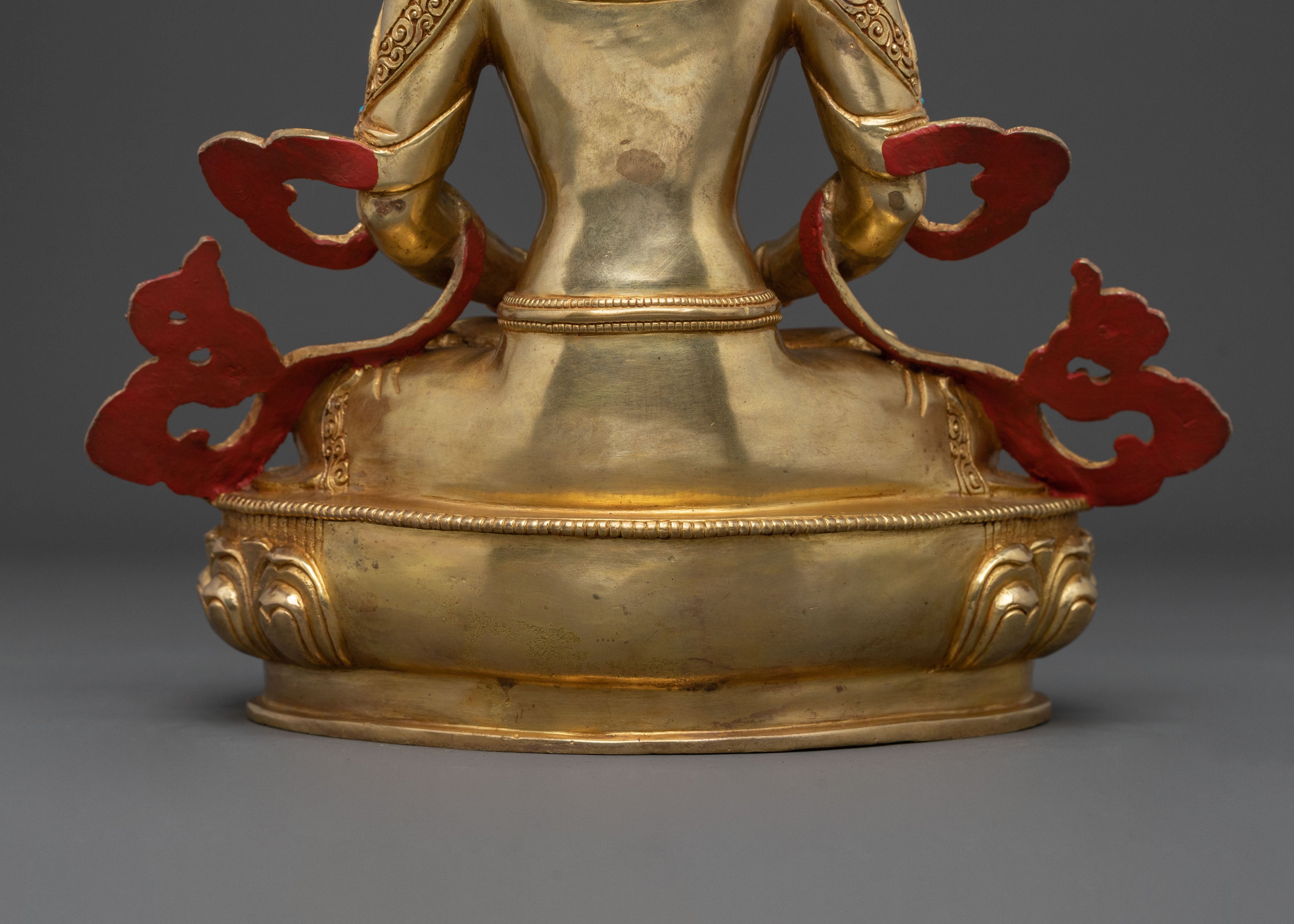 Amitayus Buddha Meditation Statue | Peaceful Figurine