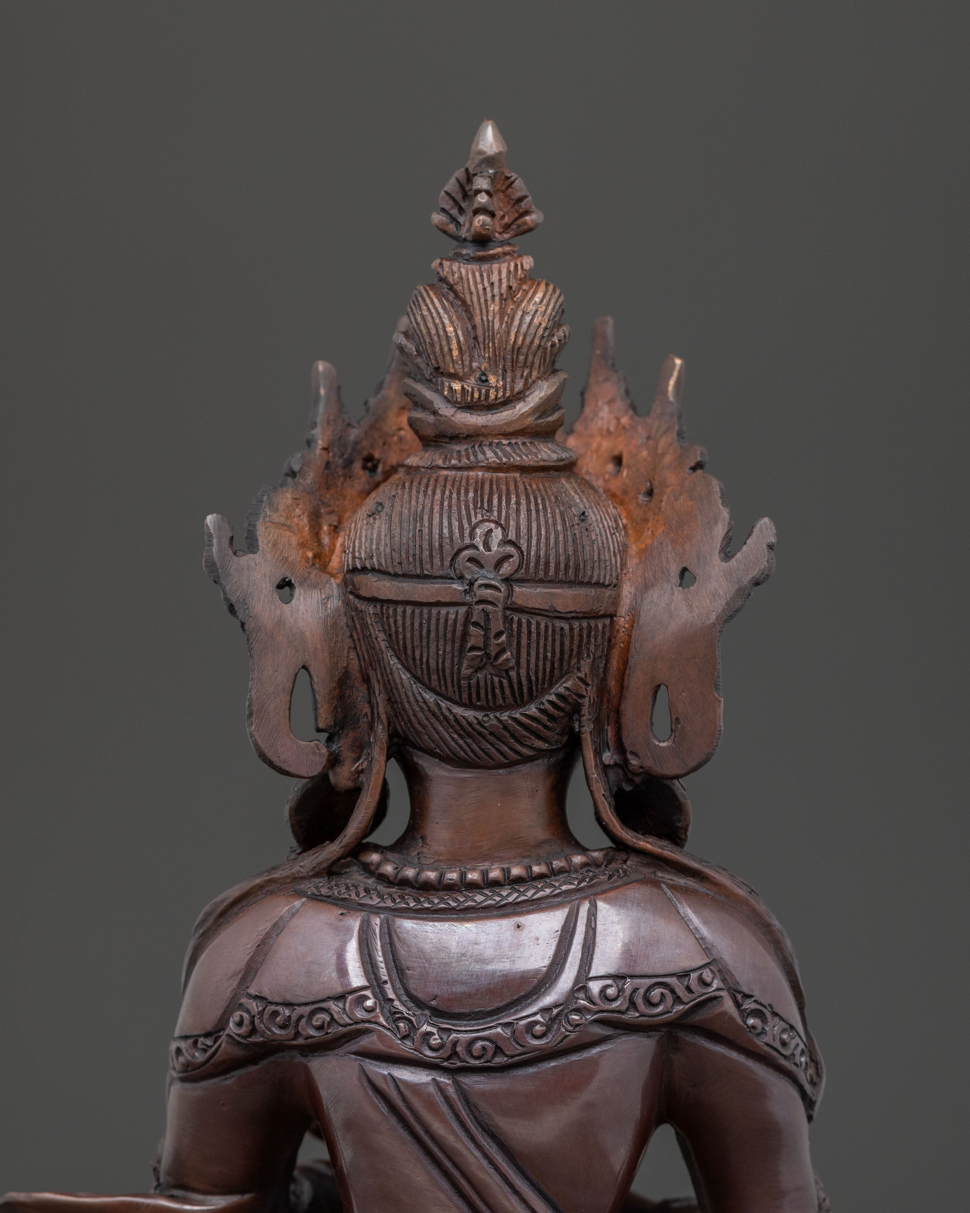 Vajradhara Oxidized Copper Statue | Primordial Wisdom