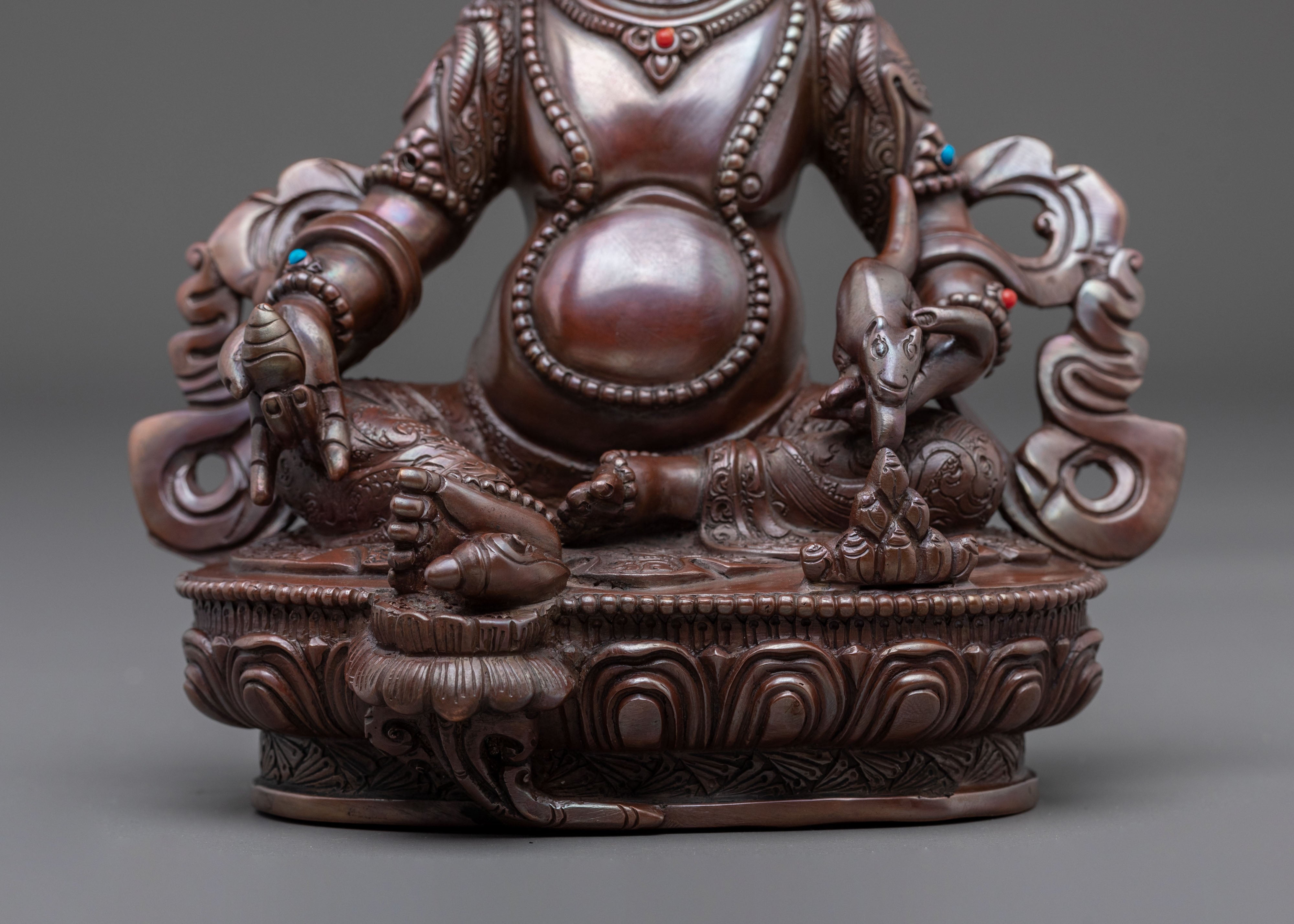 Dzambhala Wealth Statue | Symbol of Prosperity