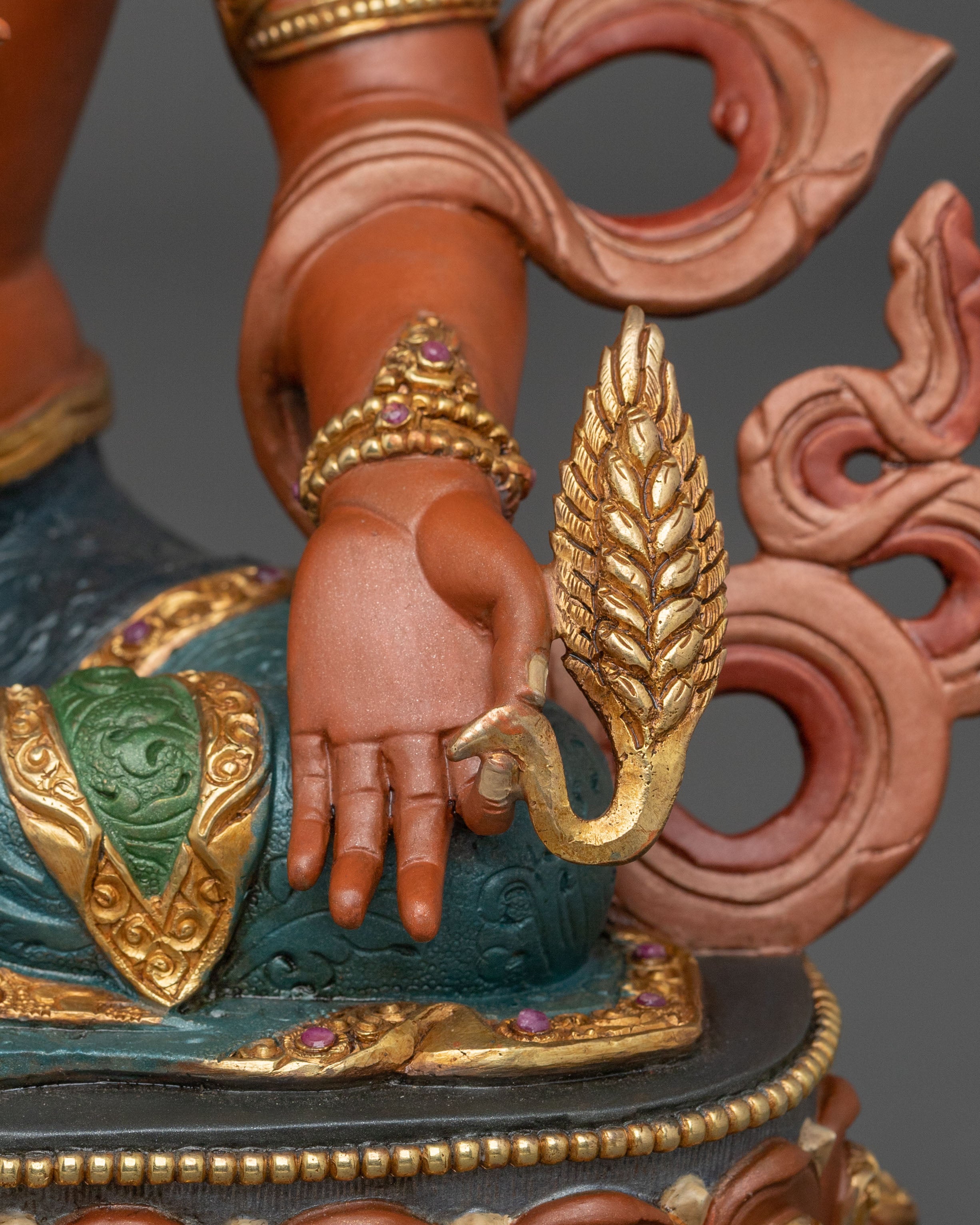 Kshitigarbha Buddhist Sculpture | Meditation Altar Decor