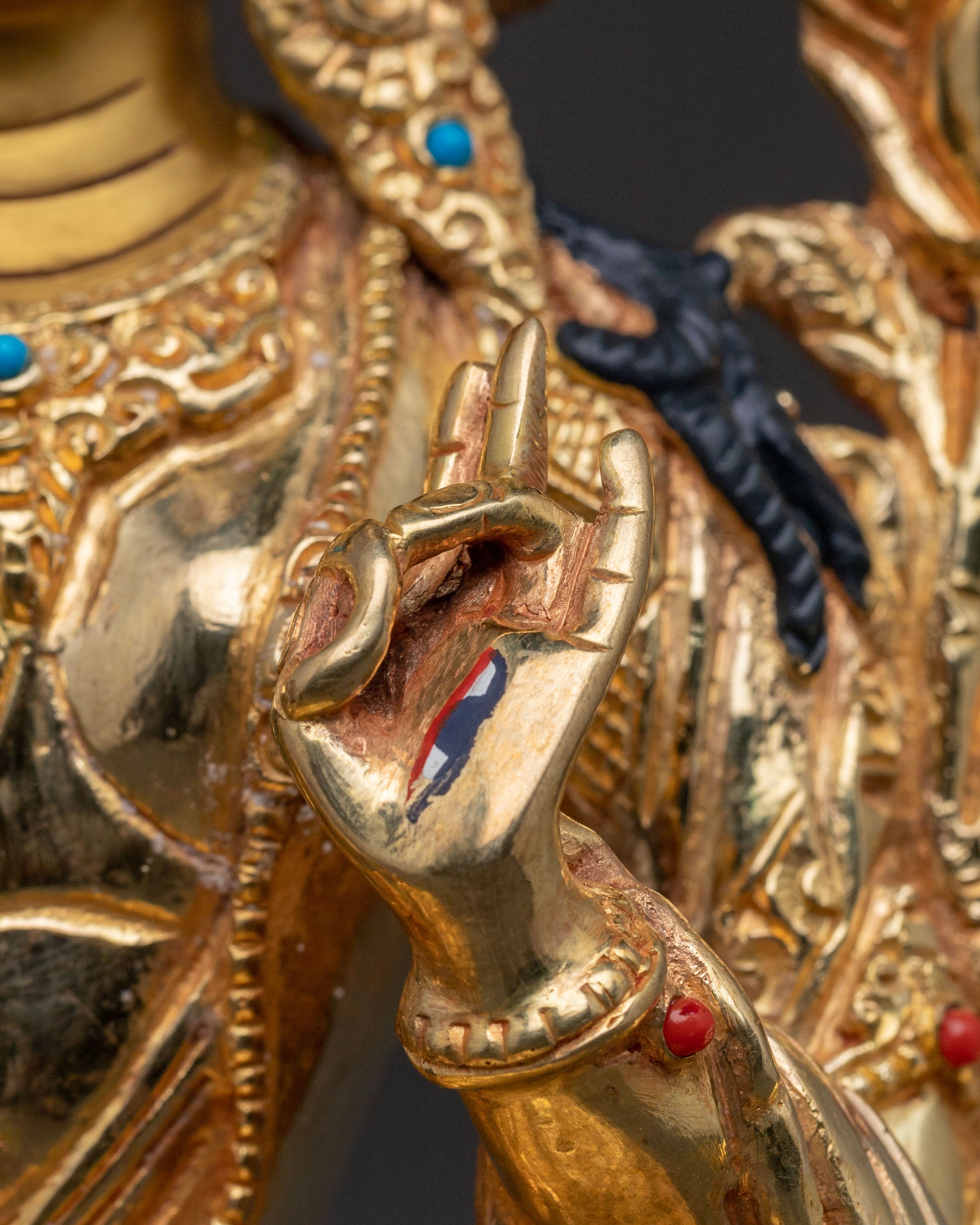 White Tara Spiritual Altar Statue: Divine Figure