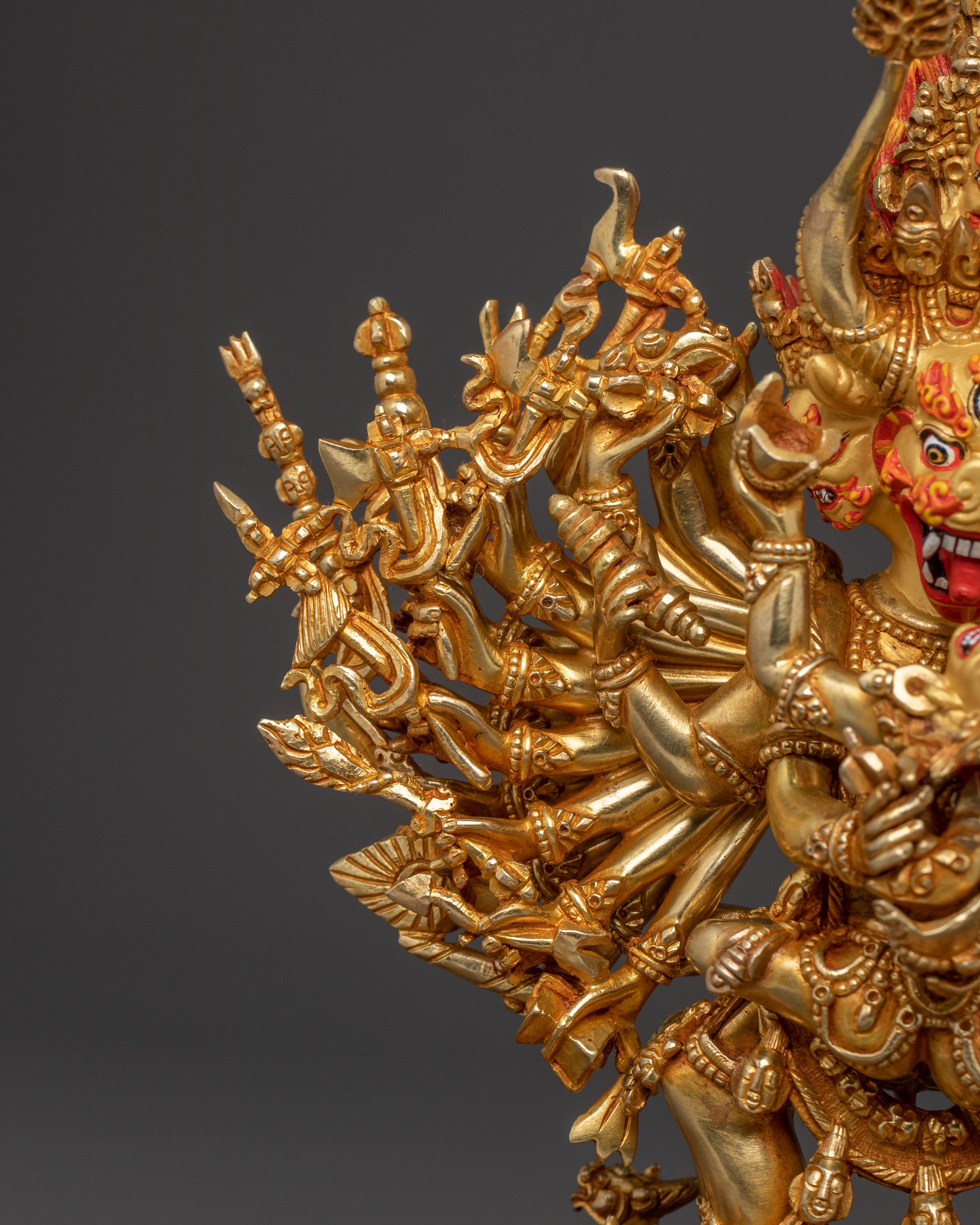 Yamantaka Statue With Consort | Meditational Deity