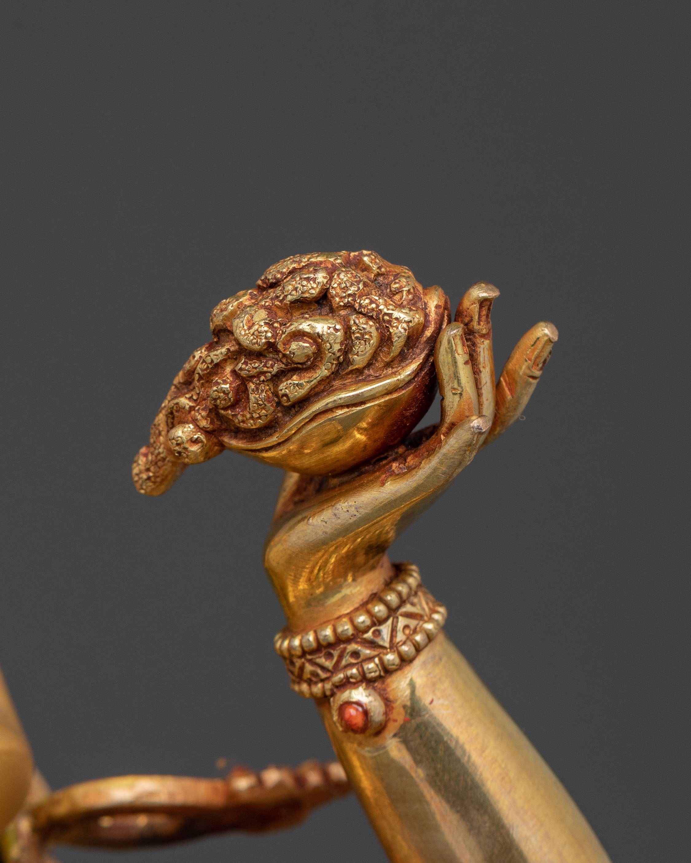 Vajrayogini Statue | 24K Gold Gilded Goddess