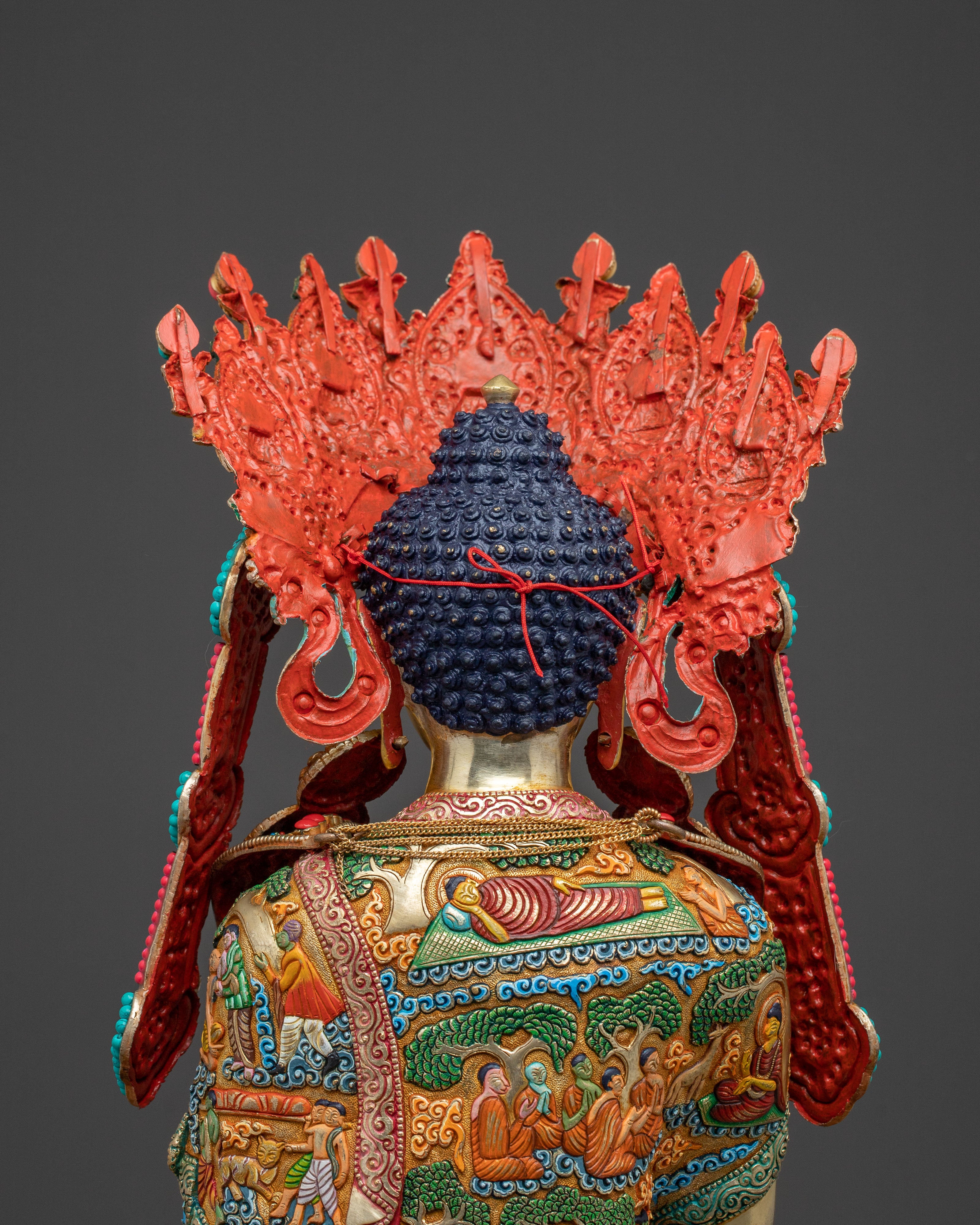 Crown Shakyamuni Buddha Enlightenment Statue