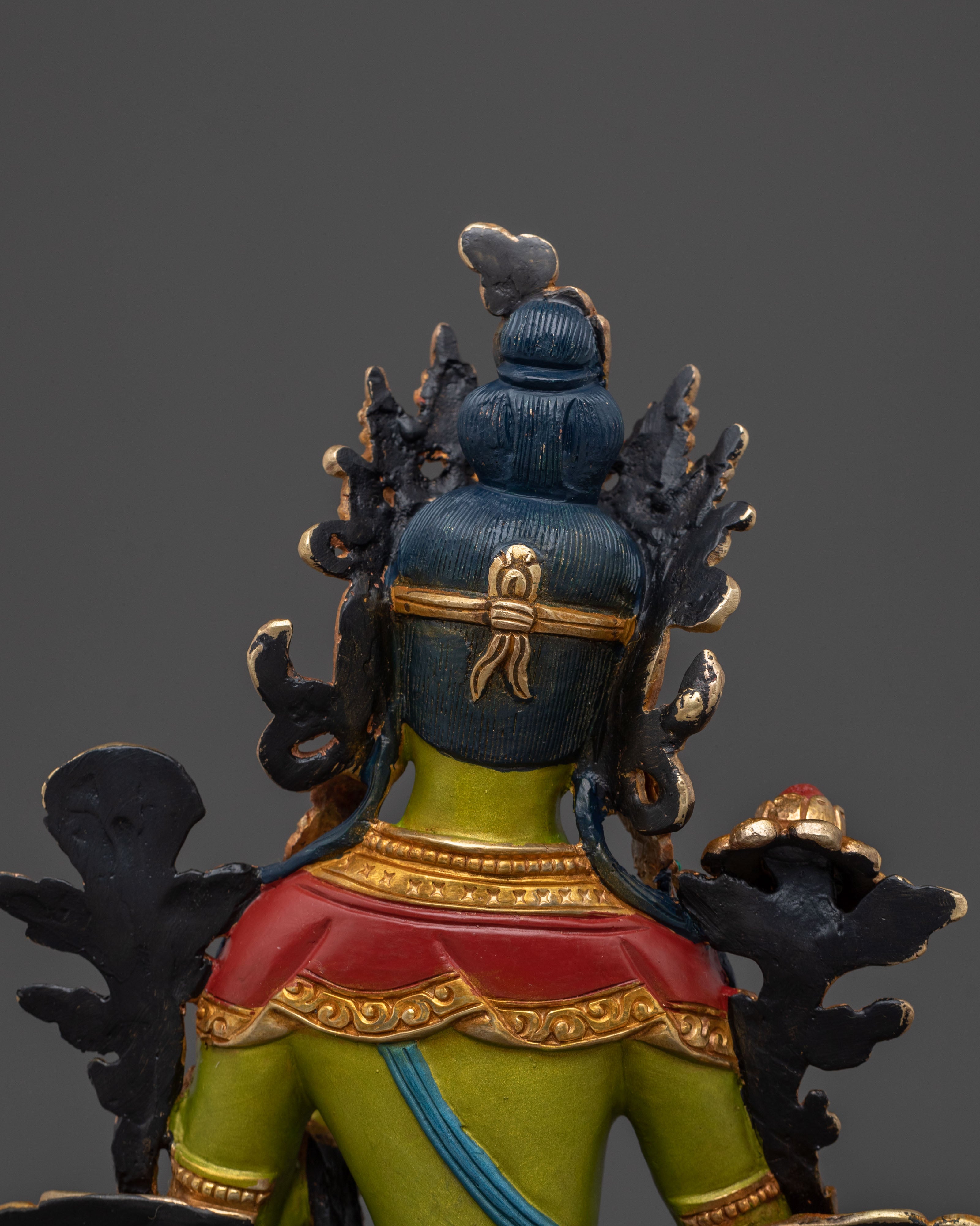 Protector Goddess: Green Tara Sculpture