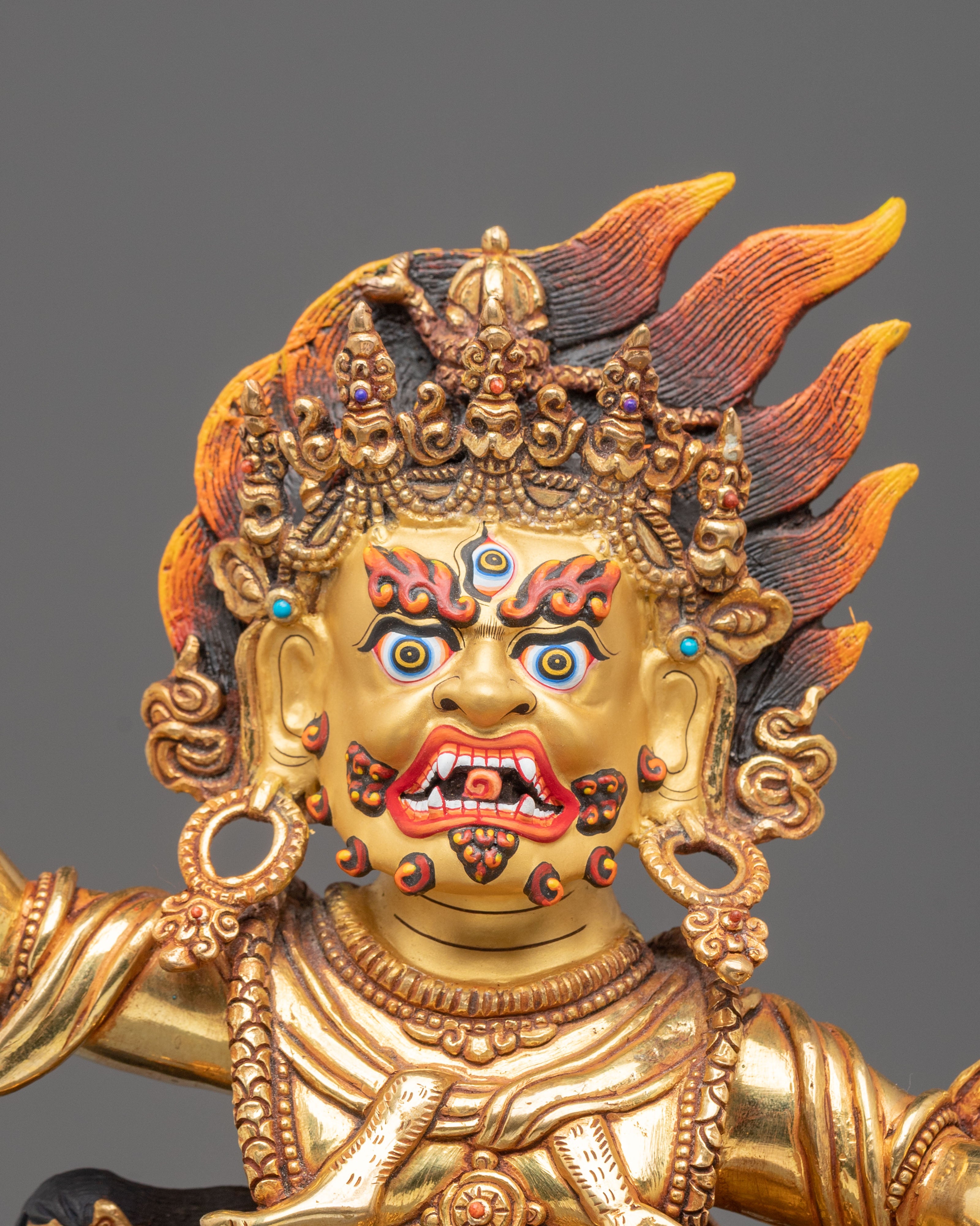 Guru Dragpo Figurine | Sacred Buddhist Protector