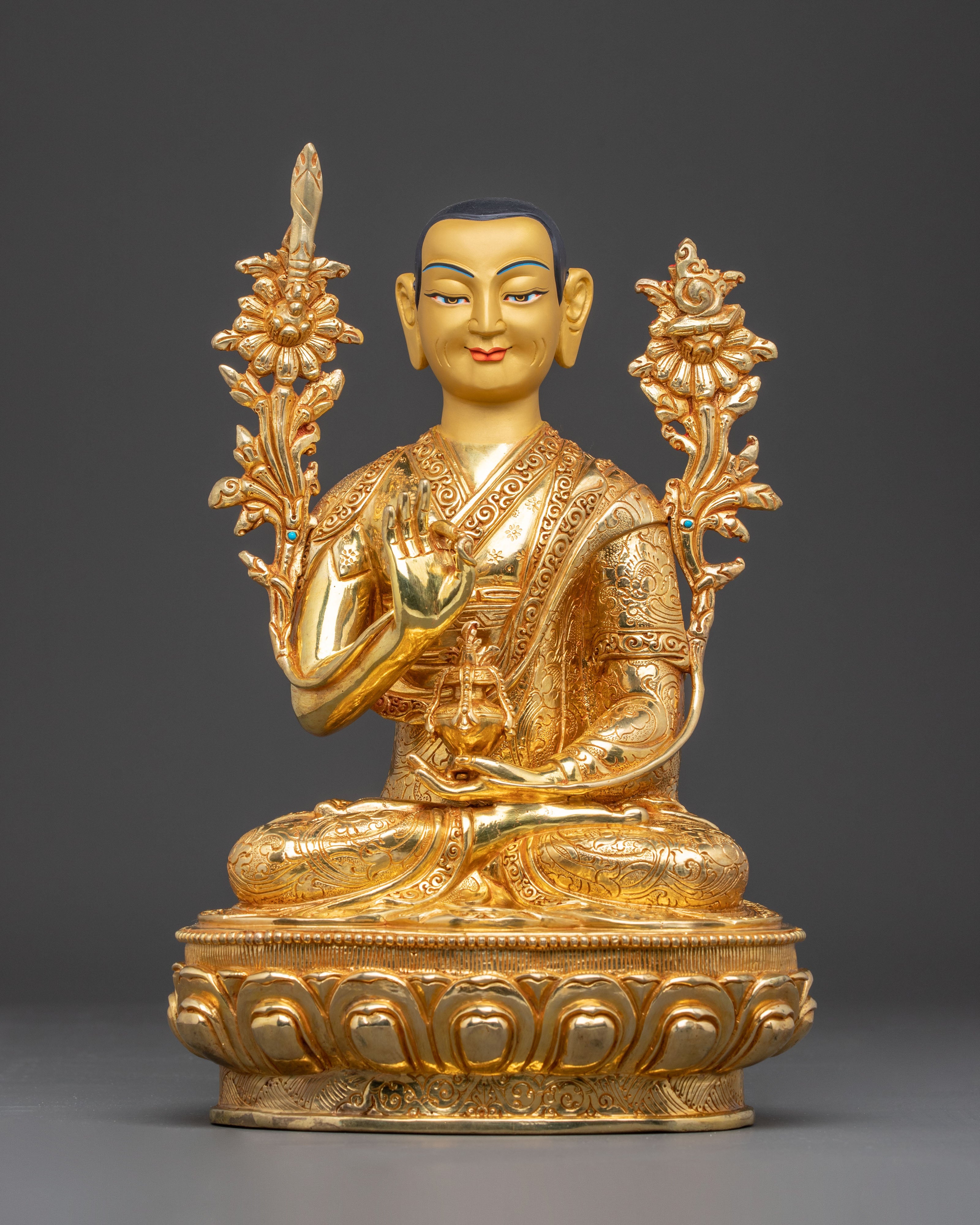 Statue of Master Tsongkhapa | Traditional Tibetan Philosopher
