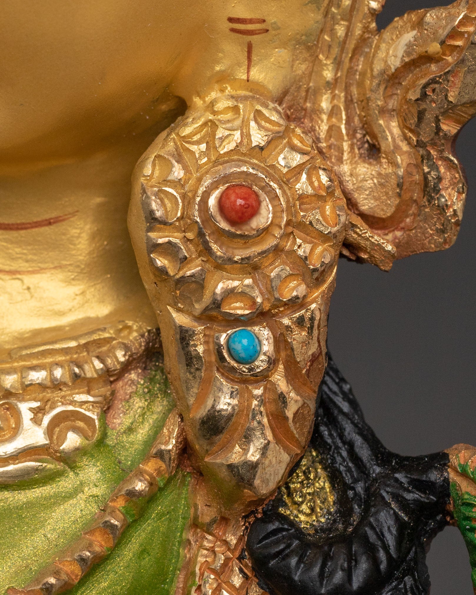 Green Tara Sadhana Statue | Tibetan Buddhist Goddess