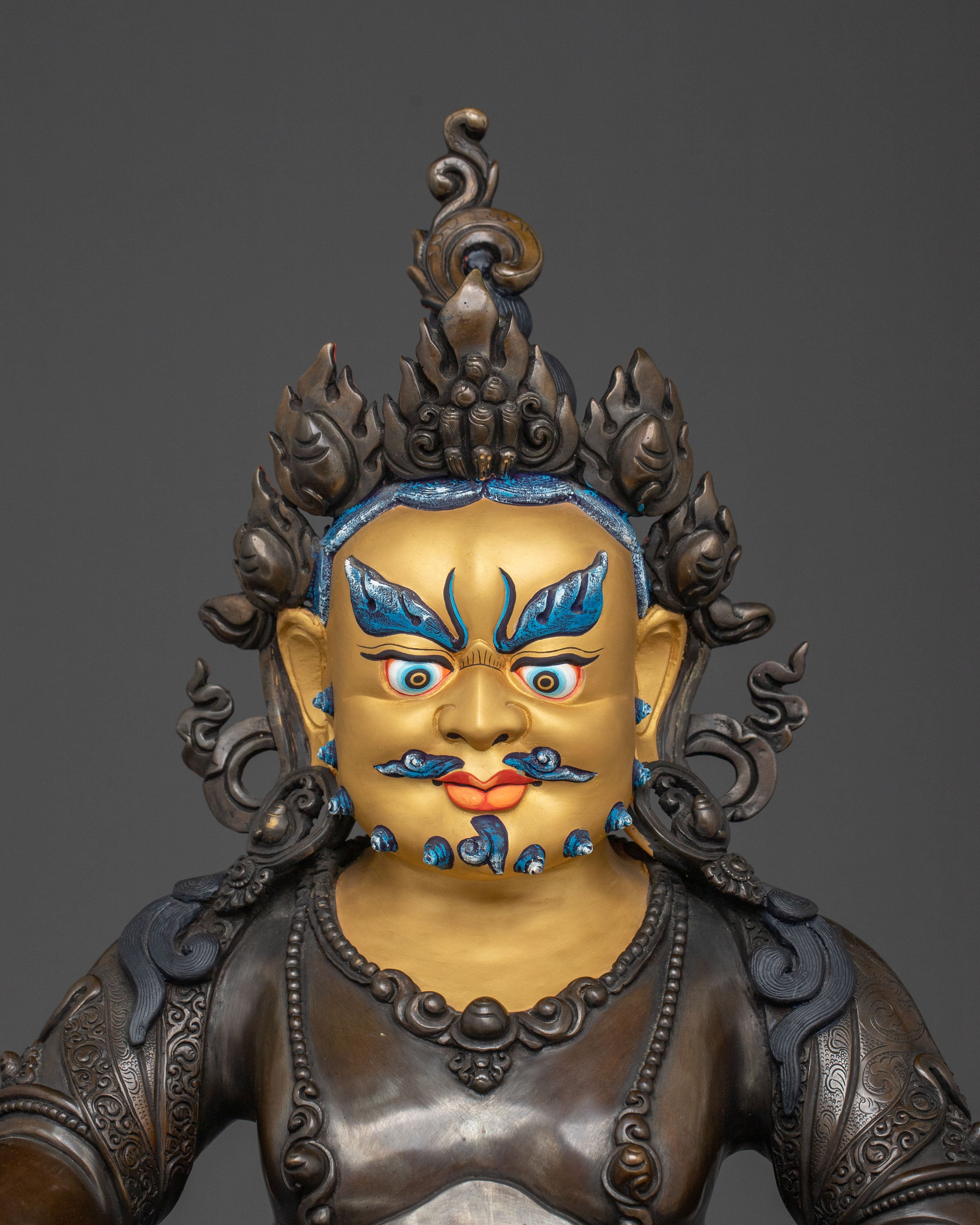 Dzambhala Figurine of Prosperity | Wealth Deity of Abundance & Fortune