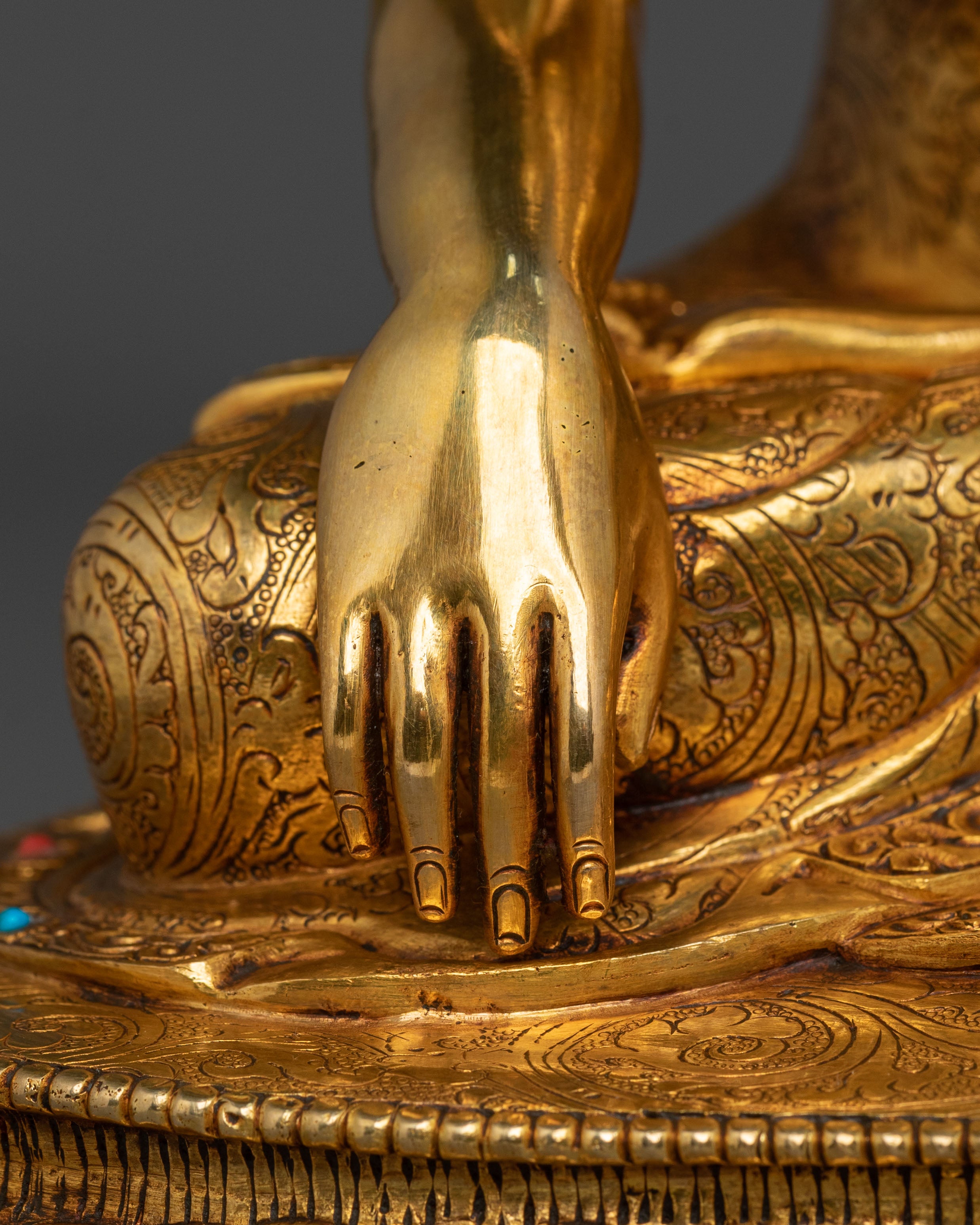 Shakyamuni Buddha Spiritual Statue | Himalayan Figurine