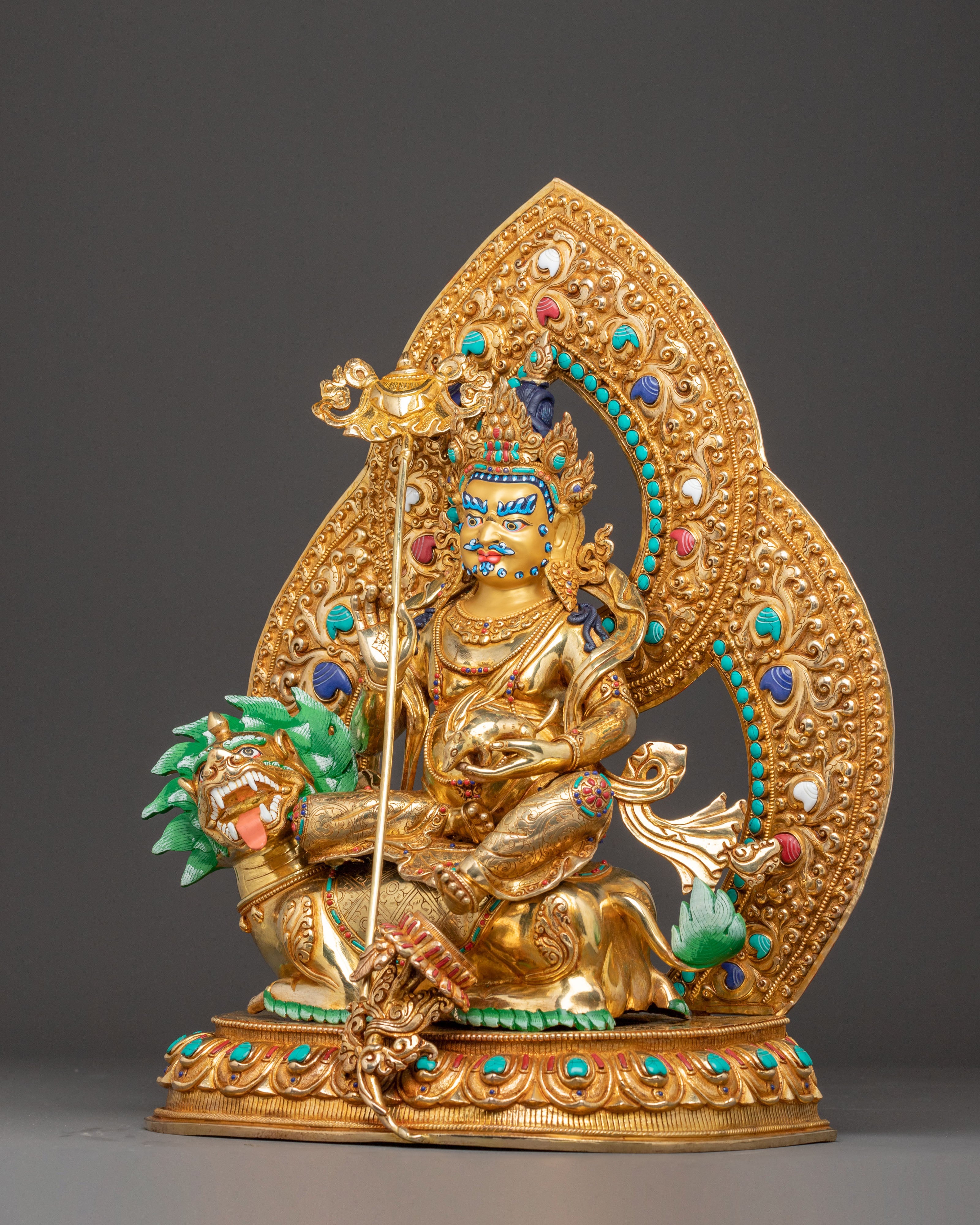 Radiant Namtoshe Statue: Divine Protector of the Dharma