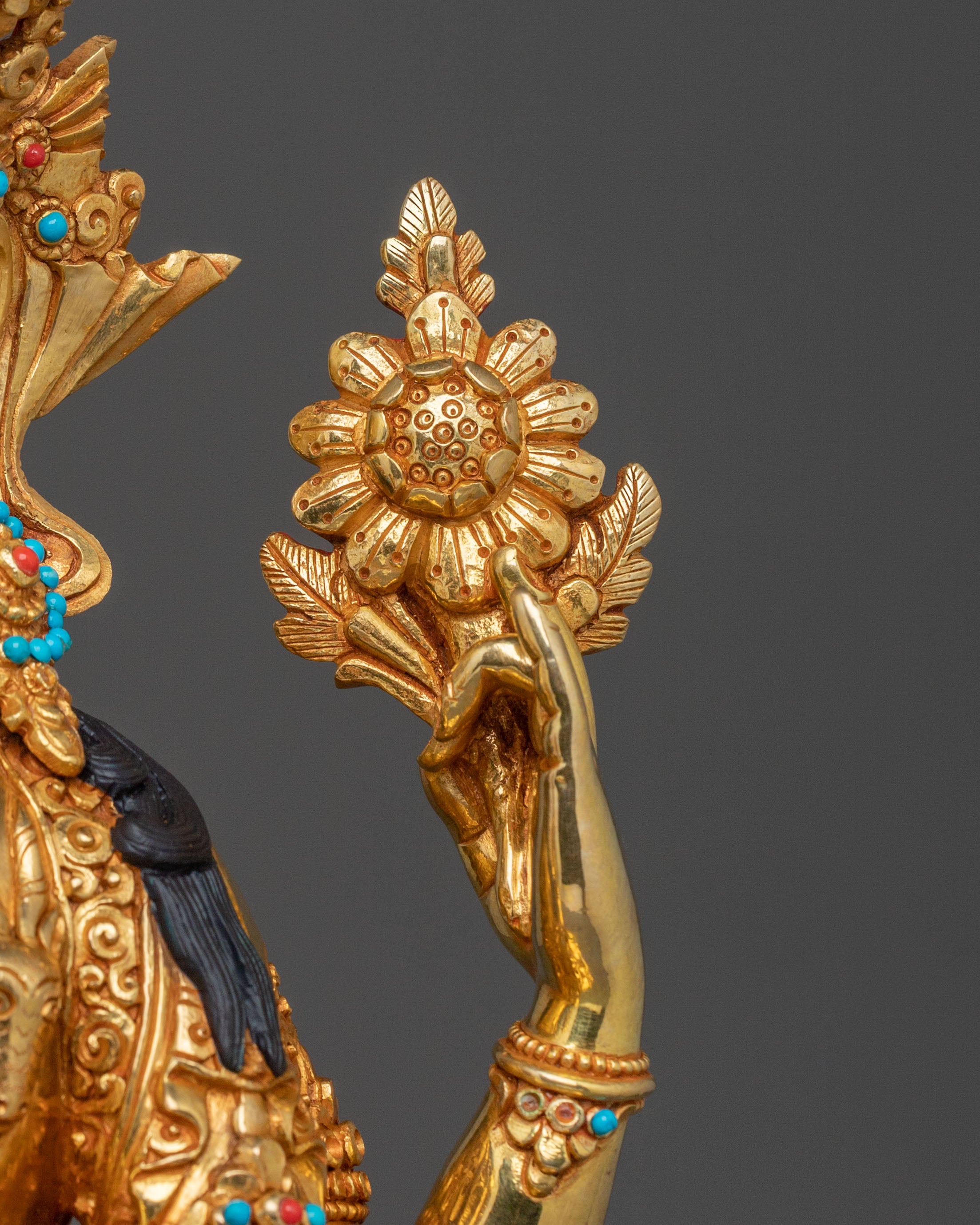 Four Armed Chenrezig Sculpture | Wisdom Icon