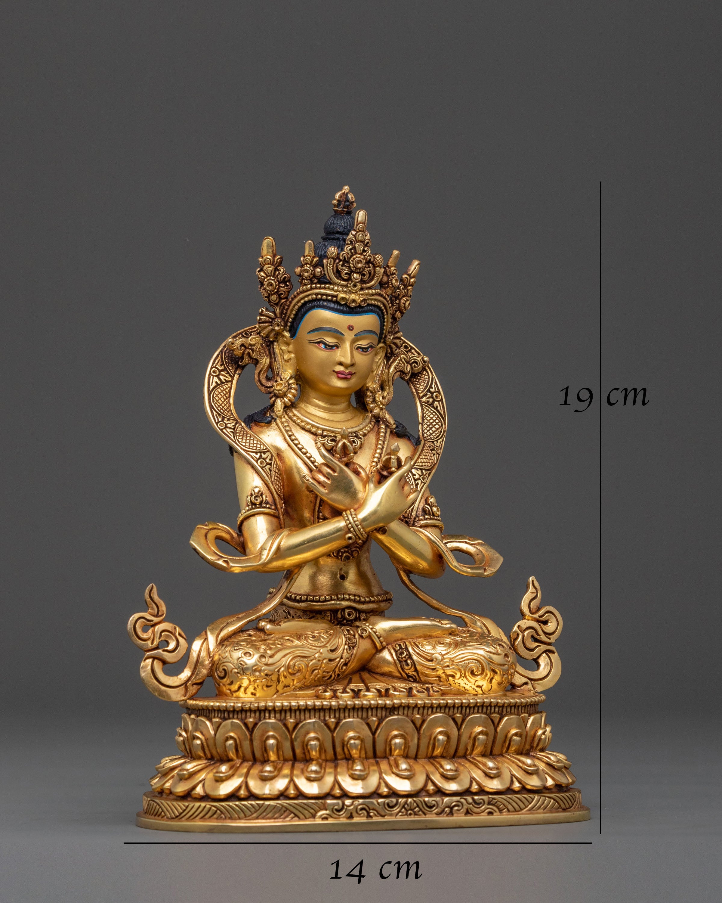 Eight Bodhisattva Statue Set | 24K Gold Gilded Collection