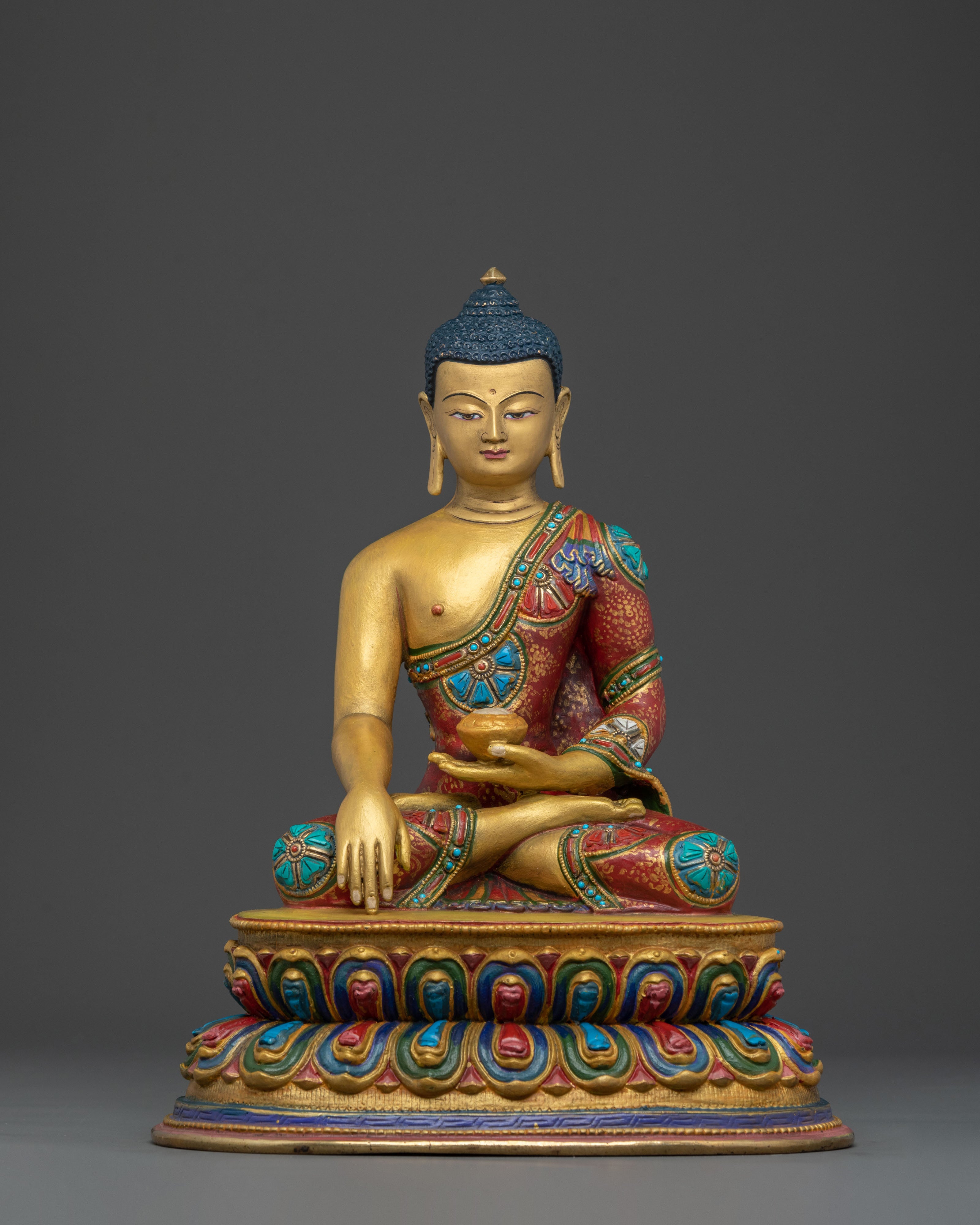 Shakyamuni Buddha Copper Statue