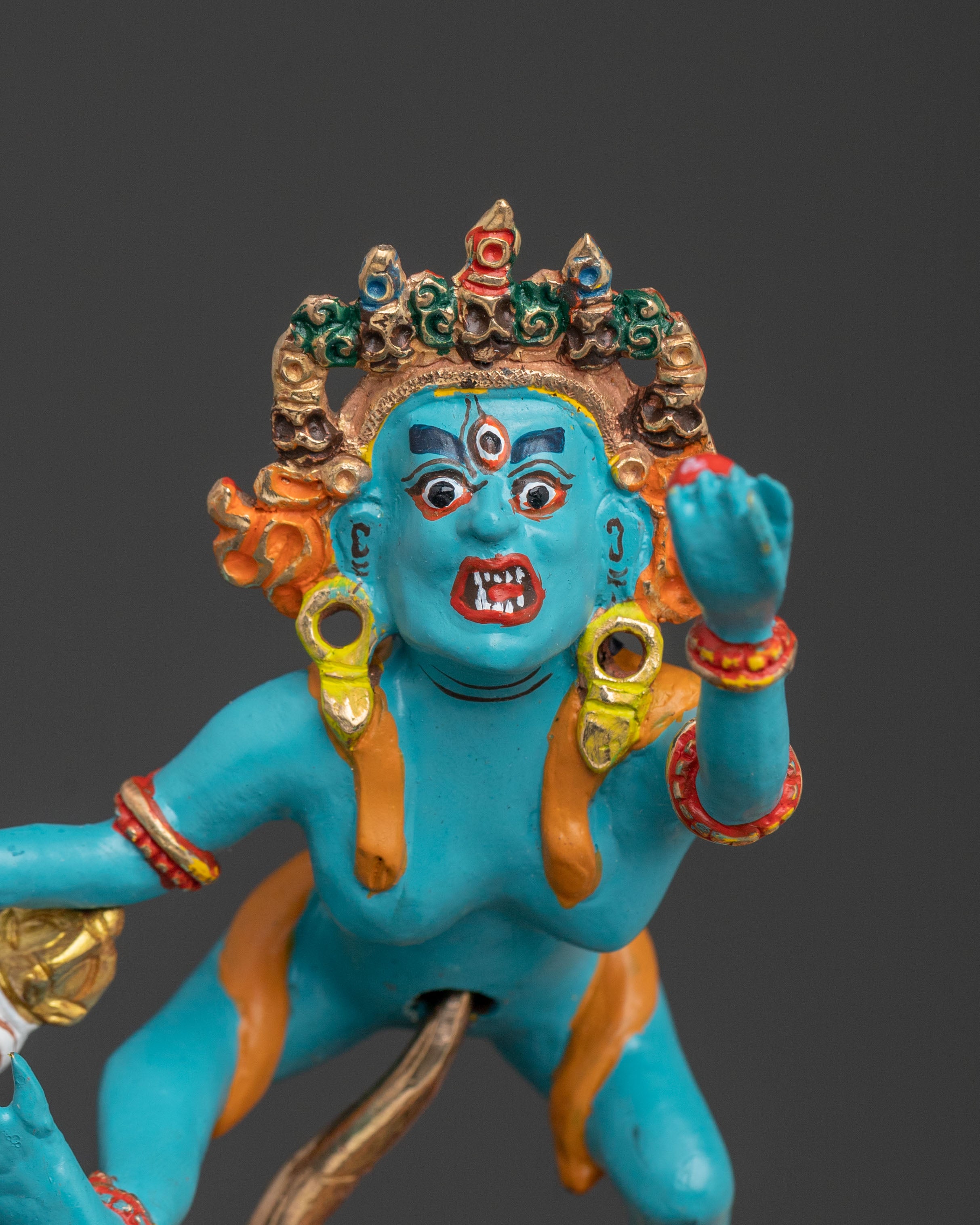 Yama Dharmaraja Sacred Figurine | Fierce Protector