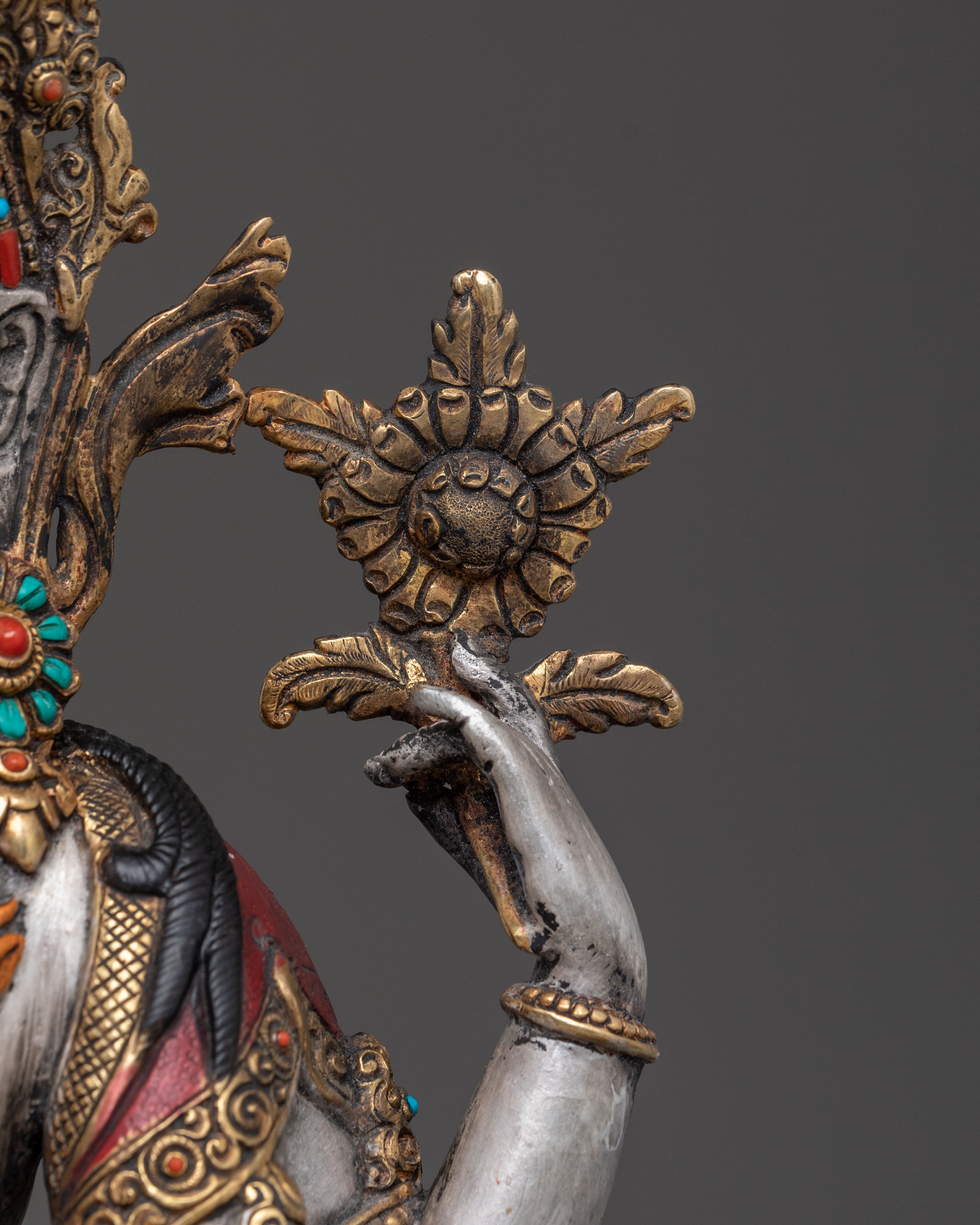 5 Bodhisattva Divine Statue Set | Five Wisdom & Compassion Deities