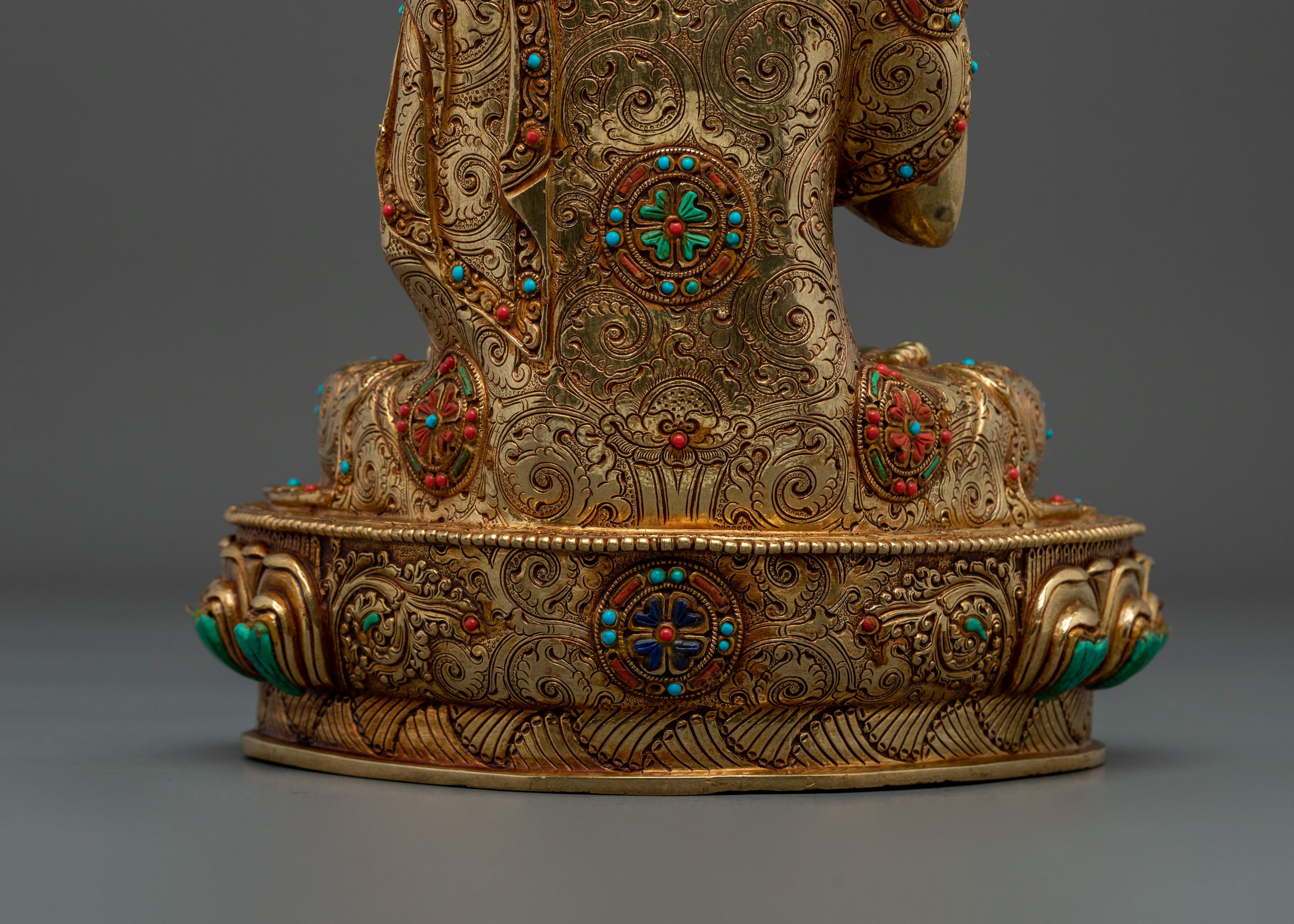 Disciples of Tsongkhapa Sacred Statue | Guardians of the Gelug Lineage