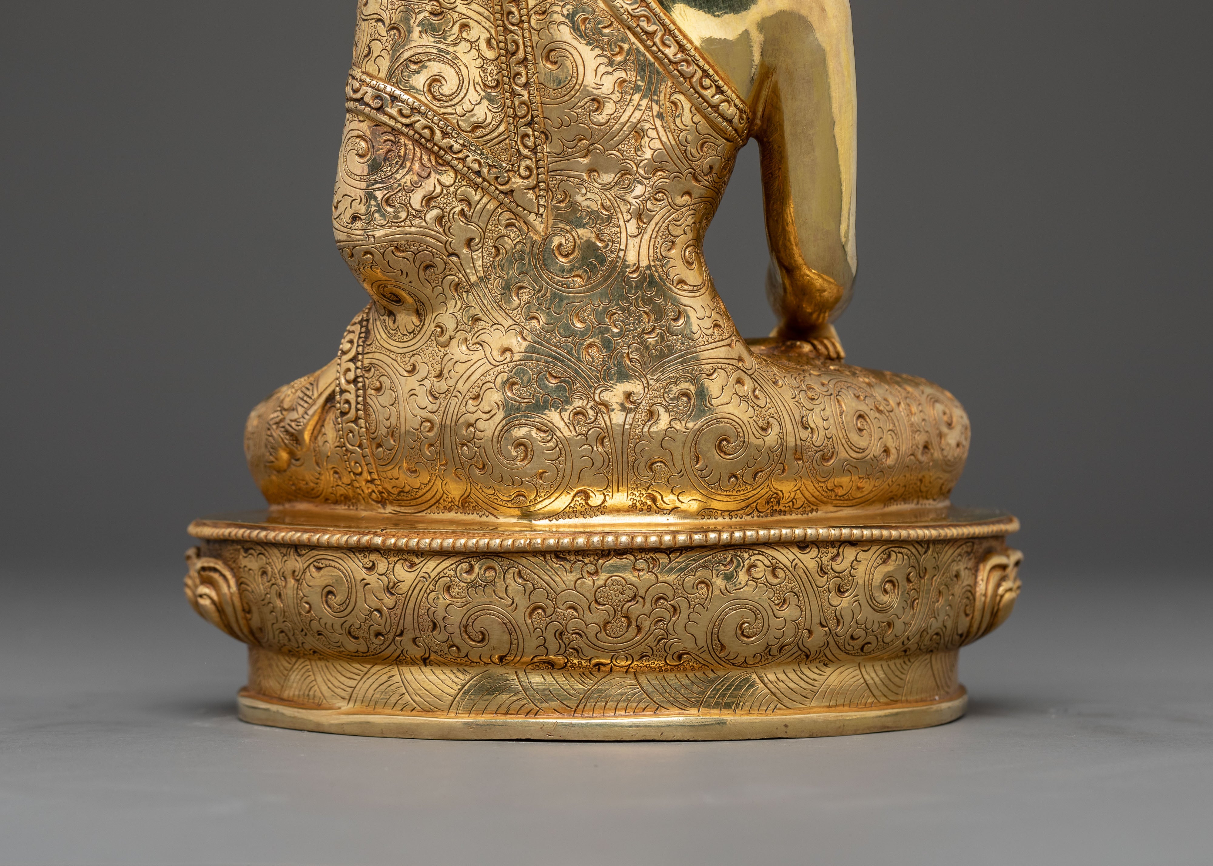 Handmade Gautama Buddha Golden Statue | The Awakened One