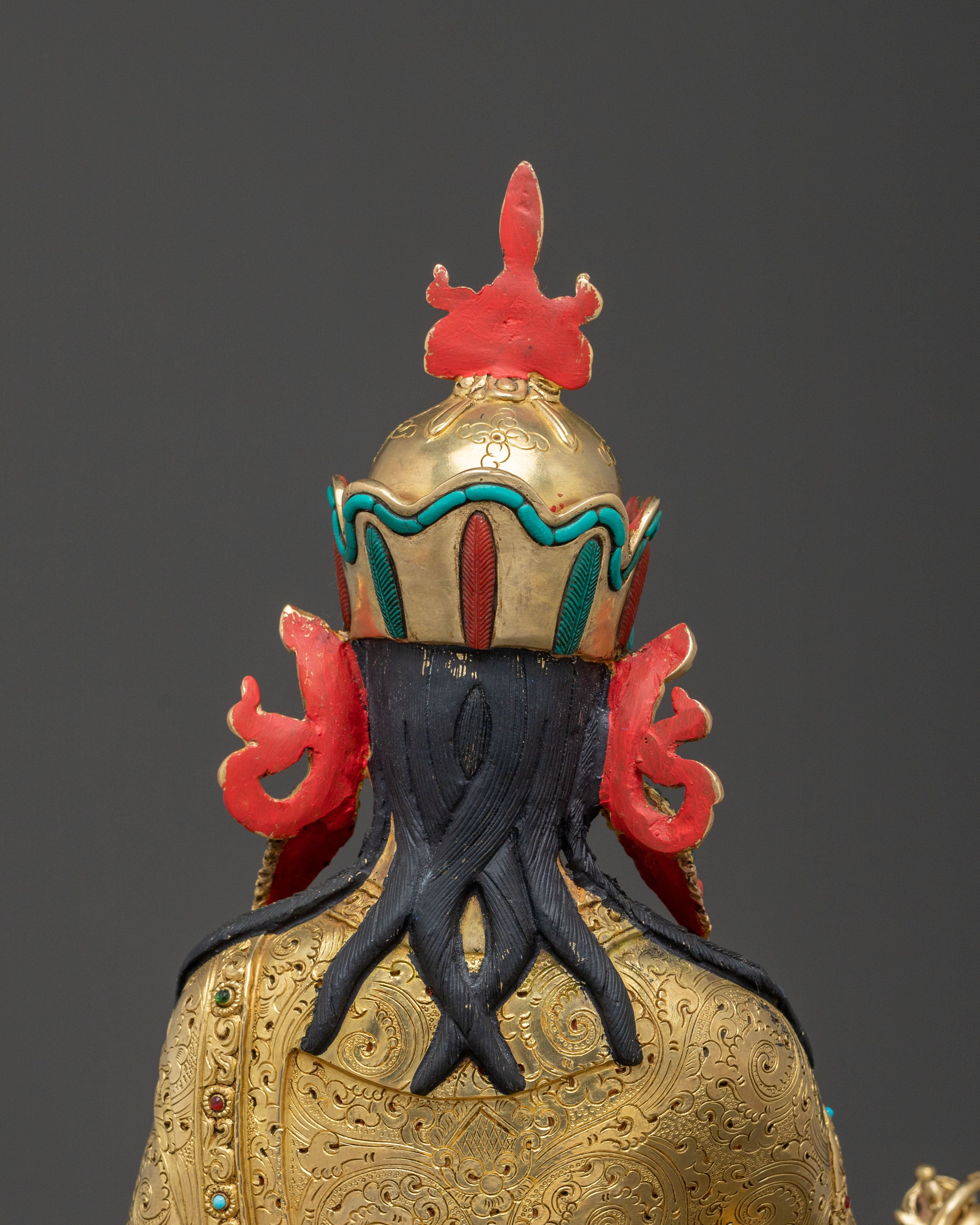 Lotus Born Guru Rinpoche Icon | Lotus-Born Master and Tantric Guru