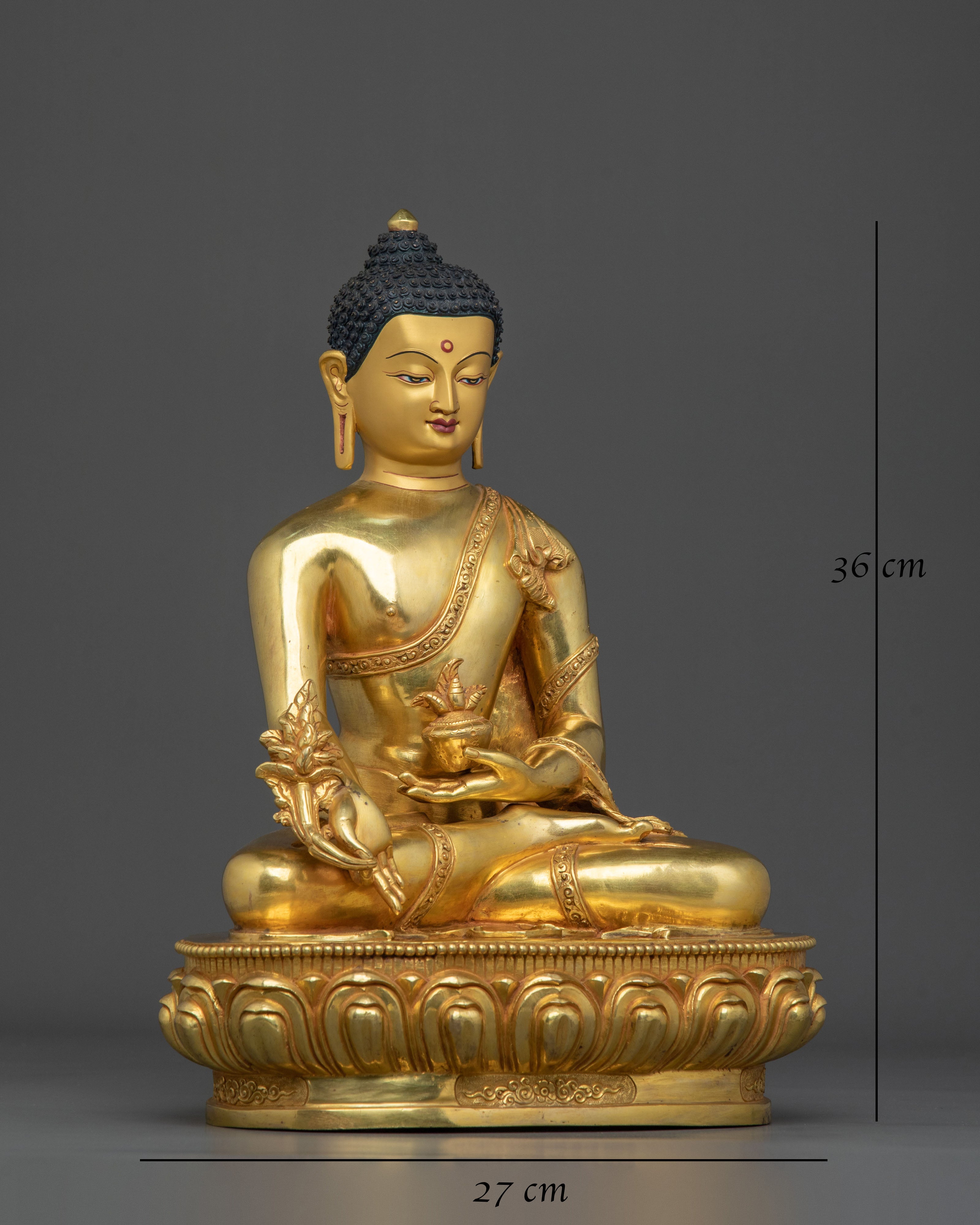 Sacred Medicine Buddha Healing Sculpture | Buddha of  Healing and Wisdom