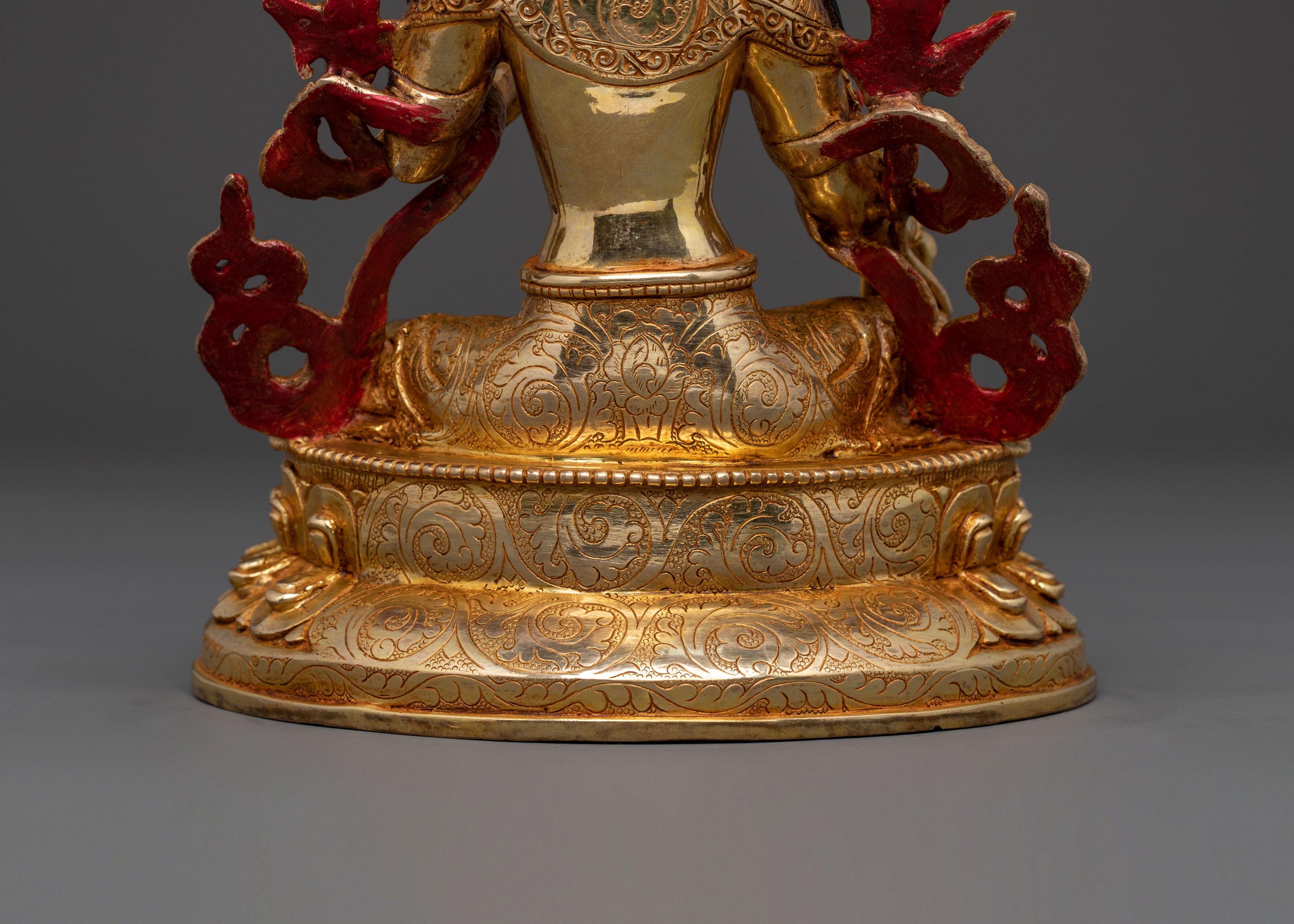 Green Tara Sacred Statue: Handcrafted in Nepal