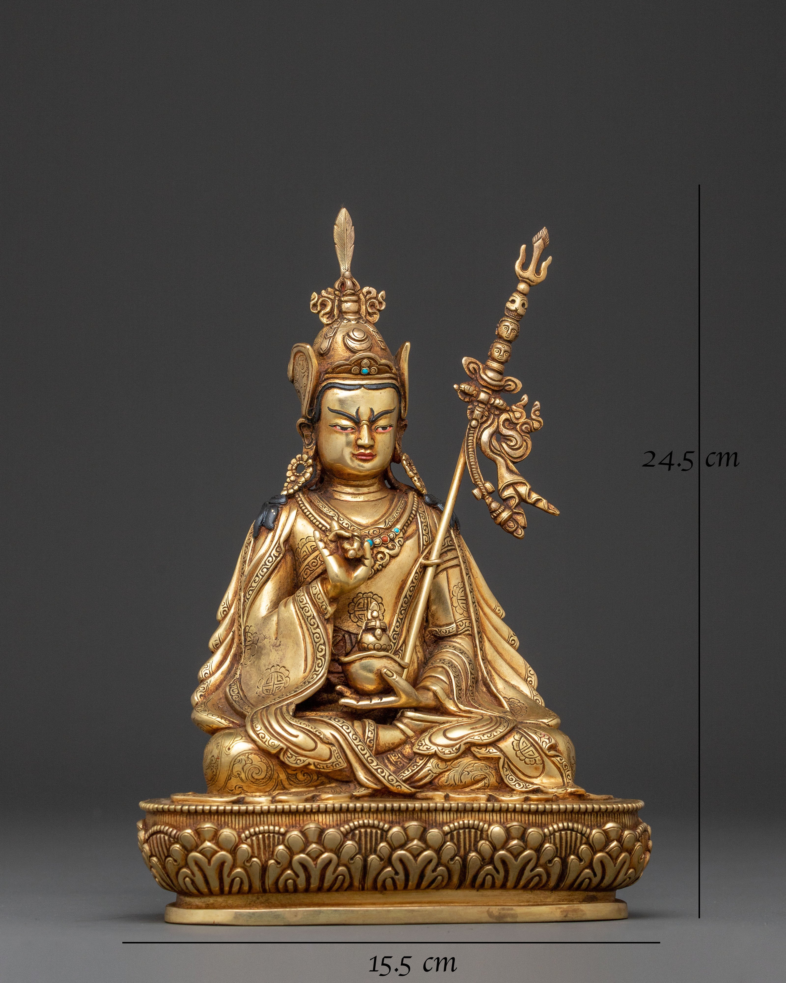 Guru Tsokye Dorje Wisdom Statue | Spiritual Decor