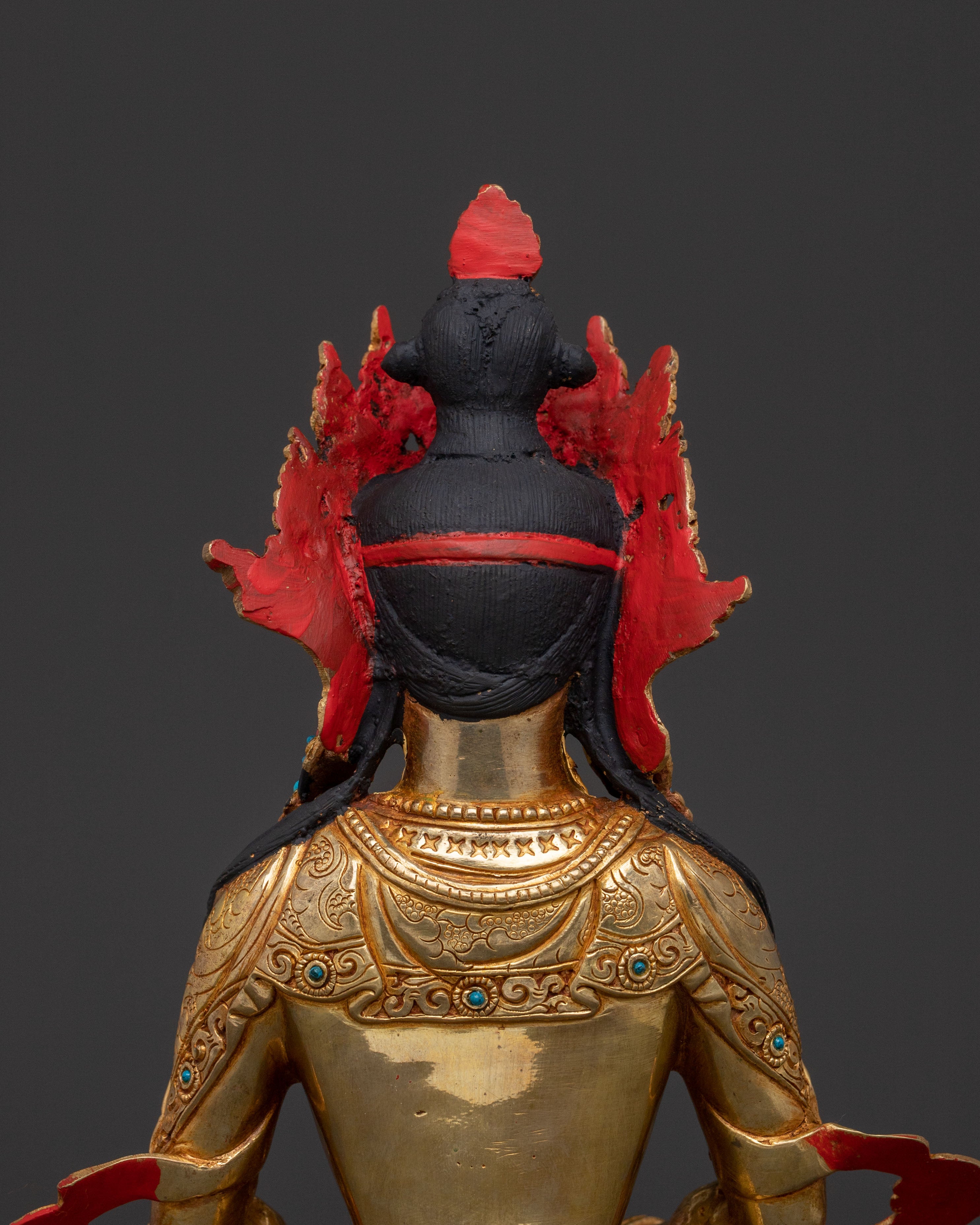 Radiant Amitayus Blessing Statue | Spiritual Altars