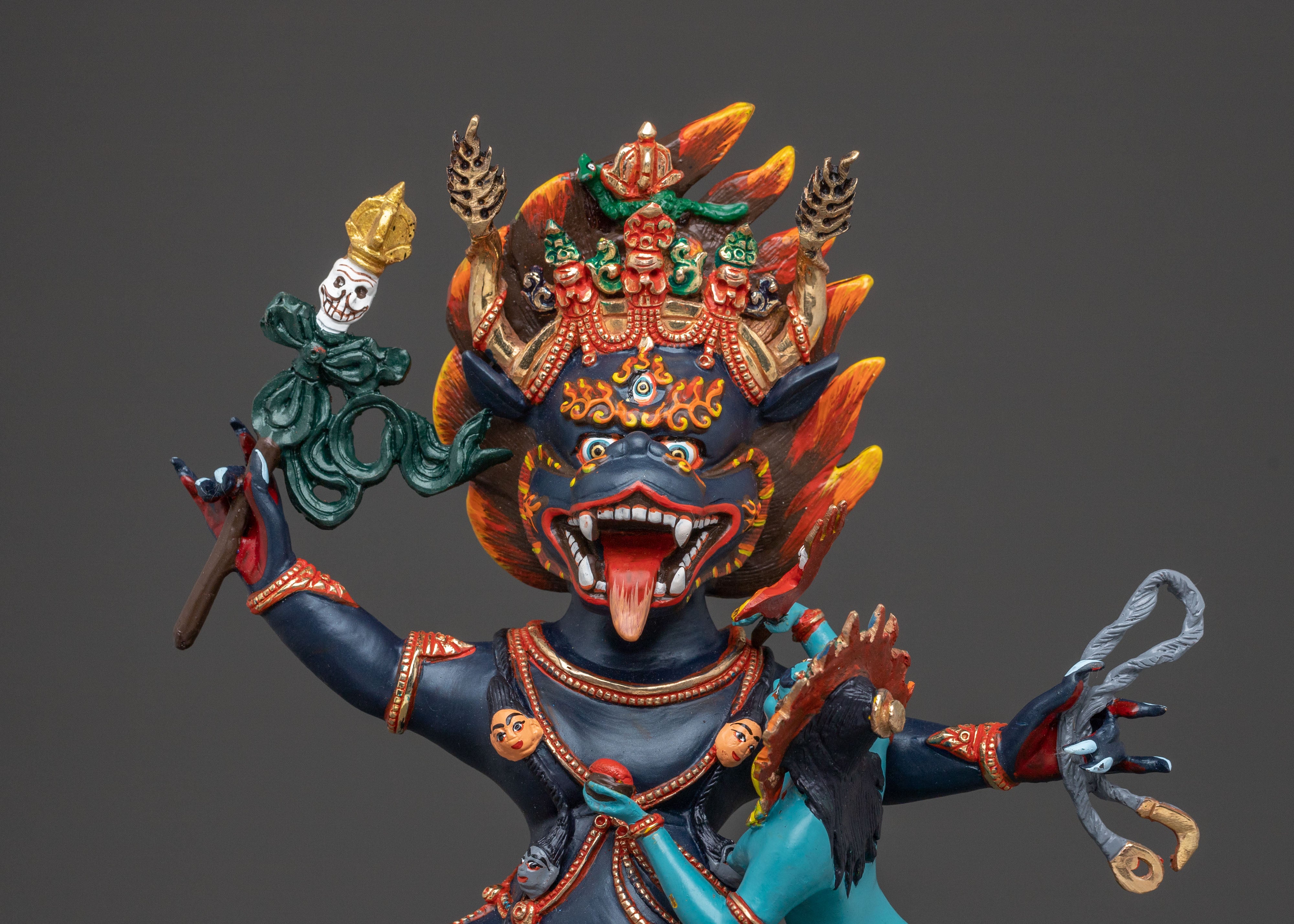 Yama Dharmaraja Sculpture | Guardian of Dharma