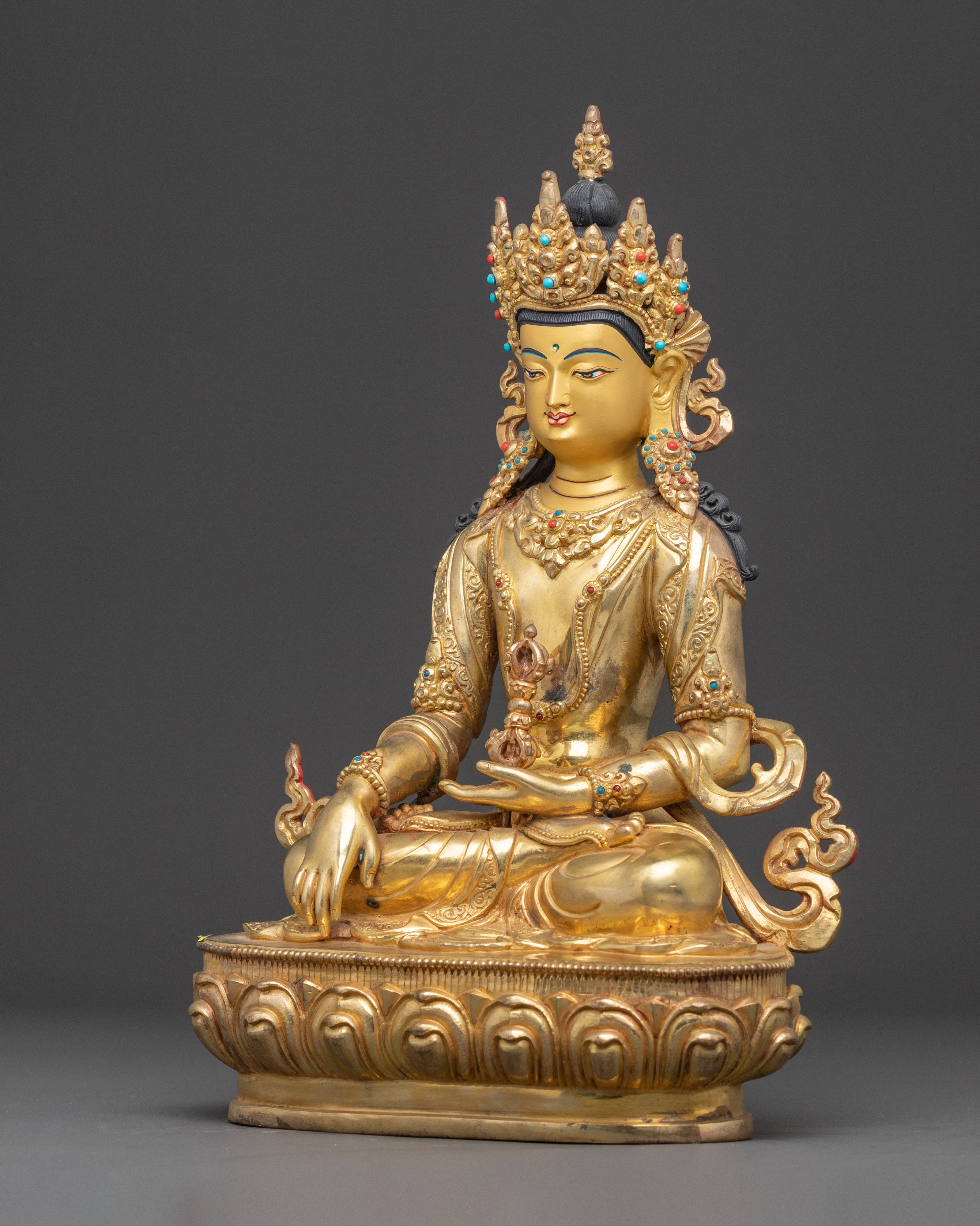 Mitupa Statue: Unity of Wisdom and Compassion