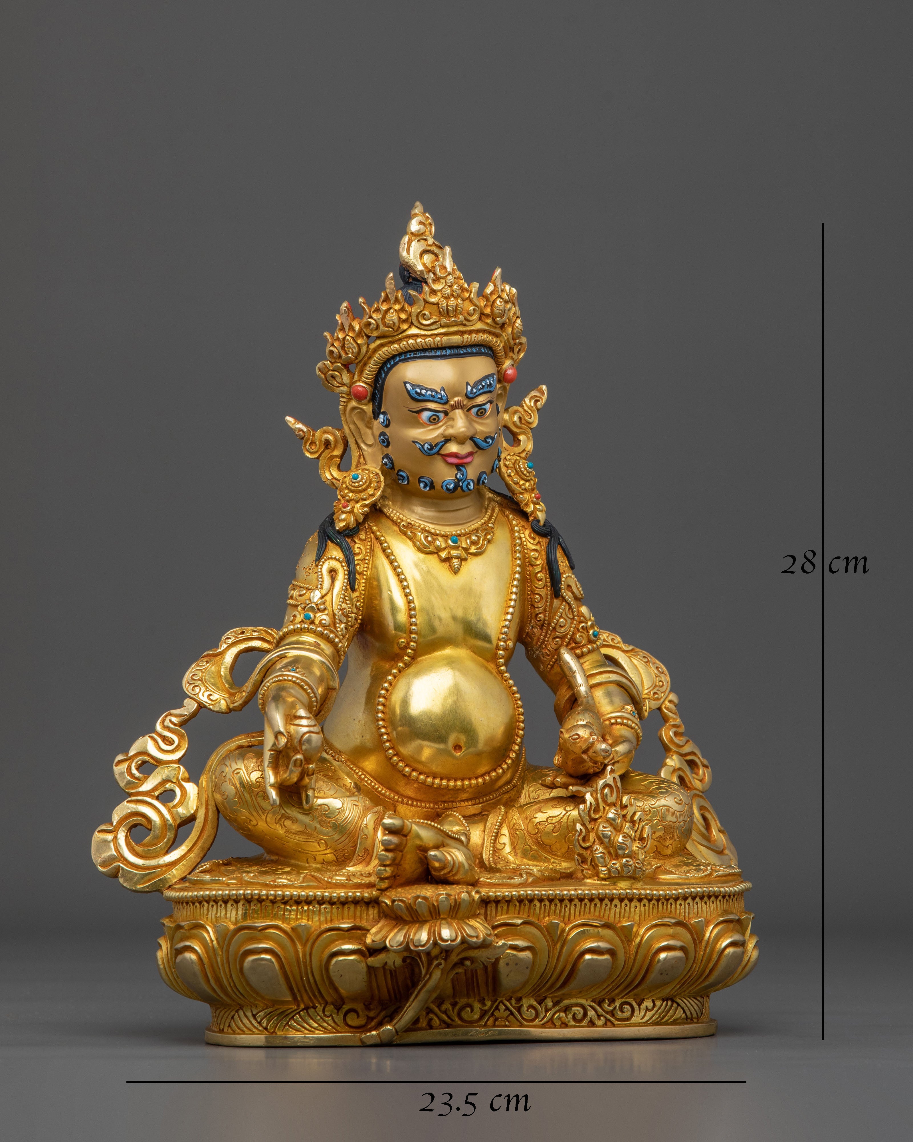 Tibetan Dzambhala Statue | Symbol of Prosperity
