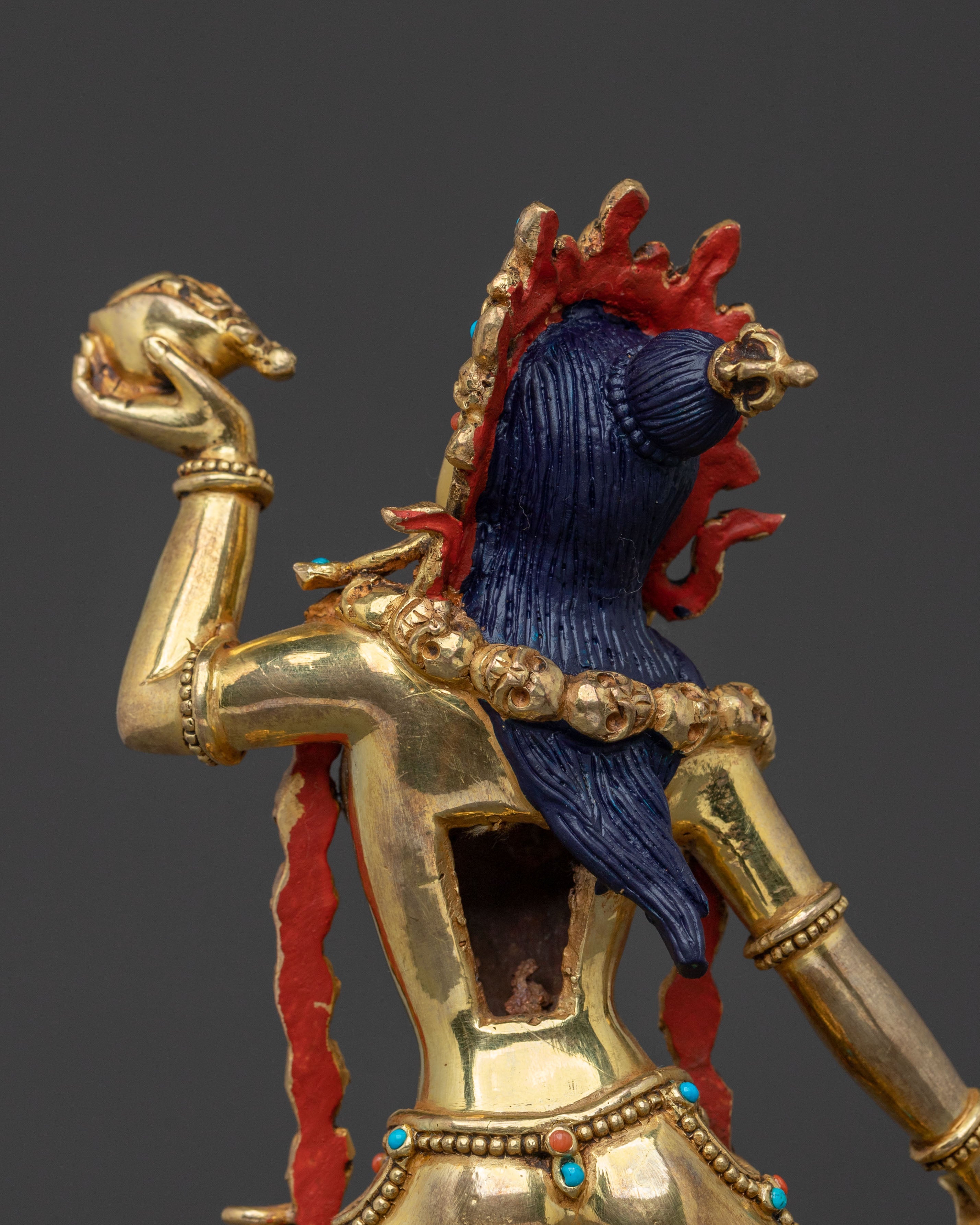 Buddhist Dakini Vajrayogini Statue | Wrathful Dakini of Enlightened Wisdom