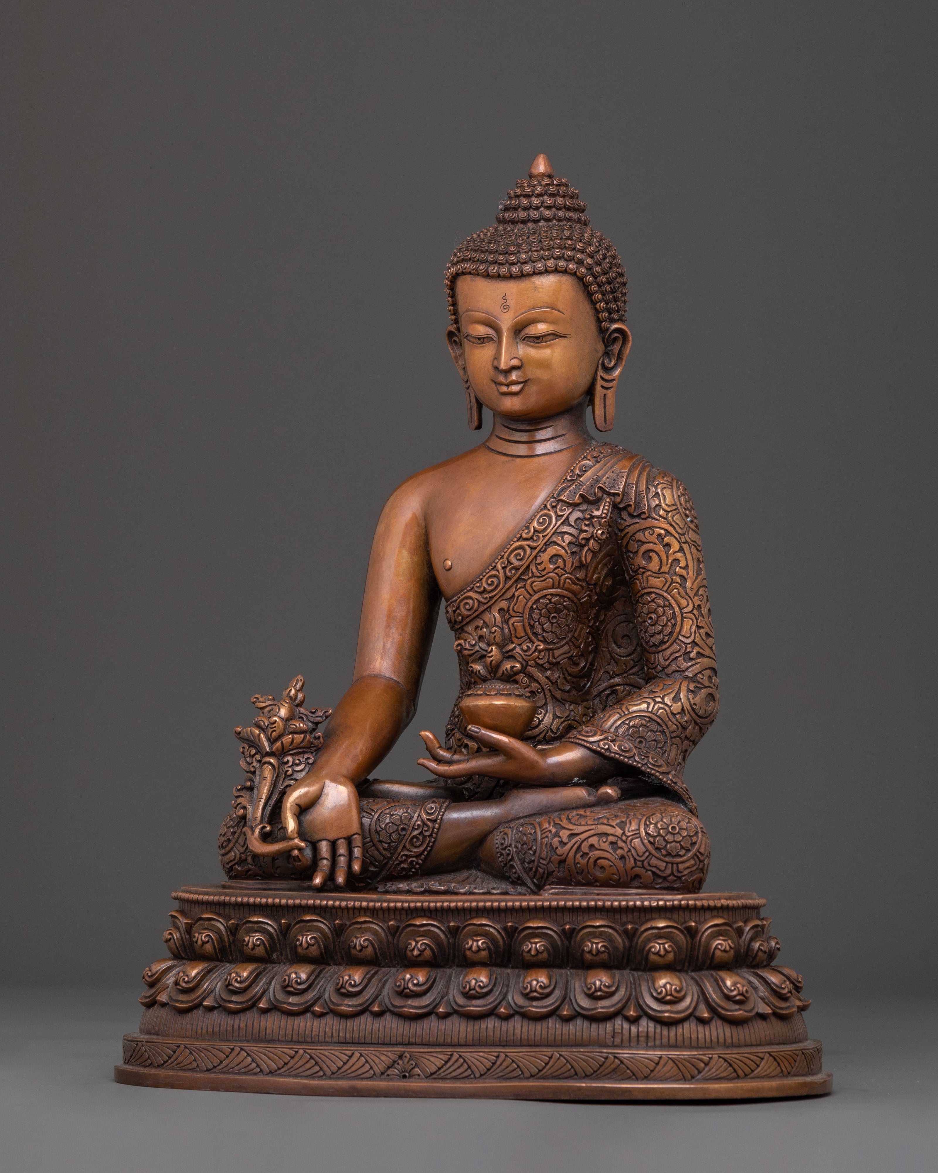 Medicine Buddha Power of Healing Statue | Spiritual Altar Decor