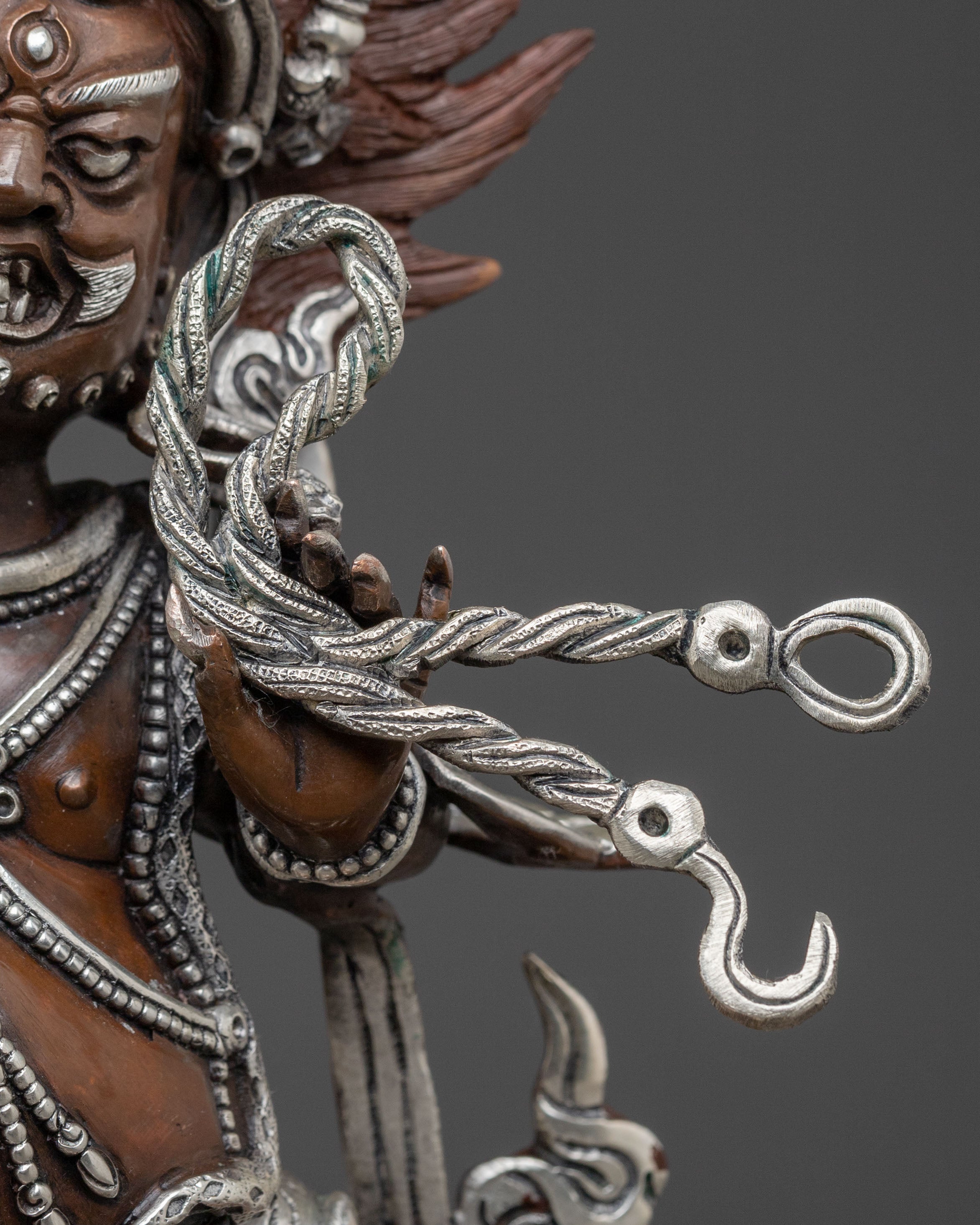 Vajrapani Altar Decor Statue | Fierce Protector Deity of Dharma