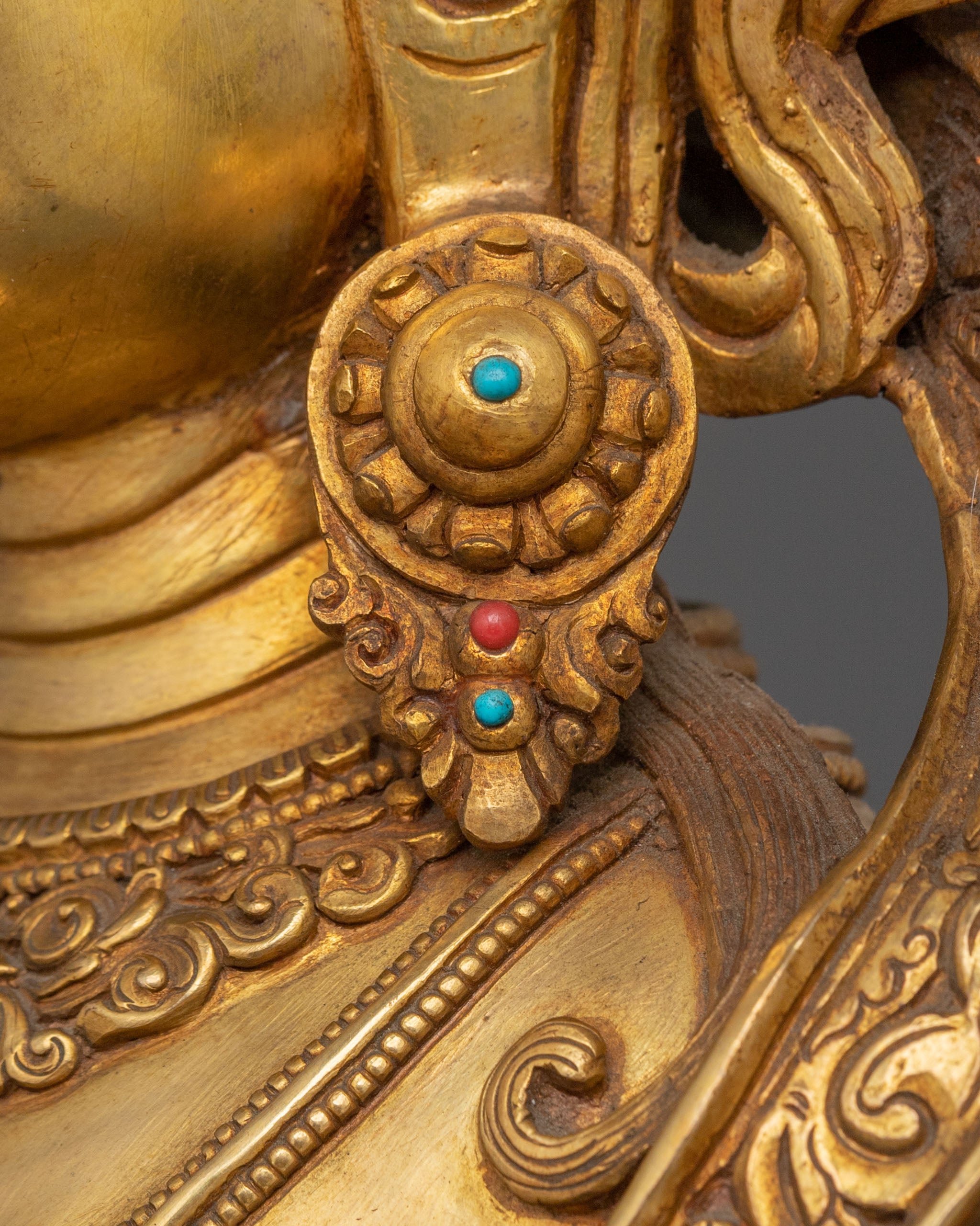 Handmade Green Tara Statue | Compassionate Goddess