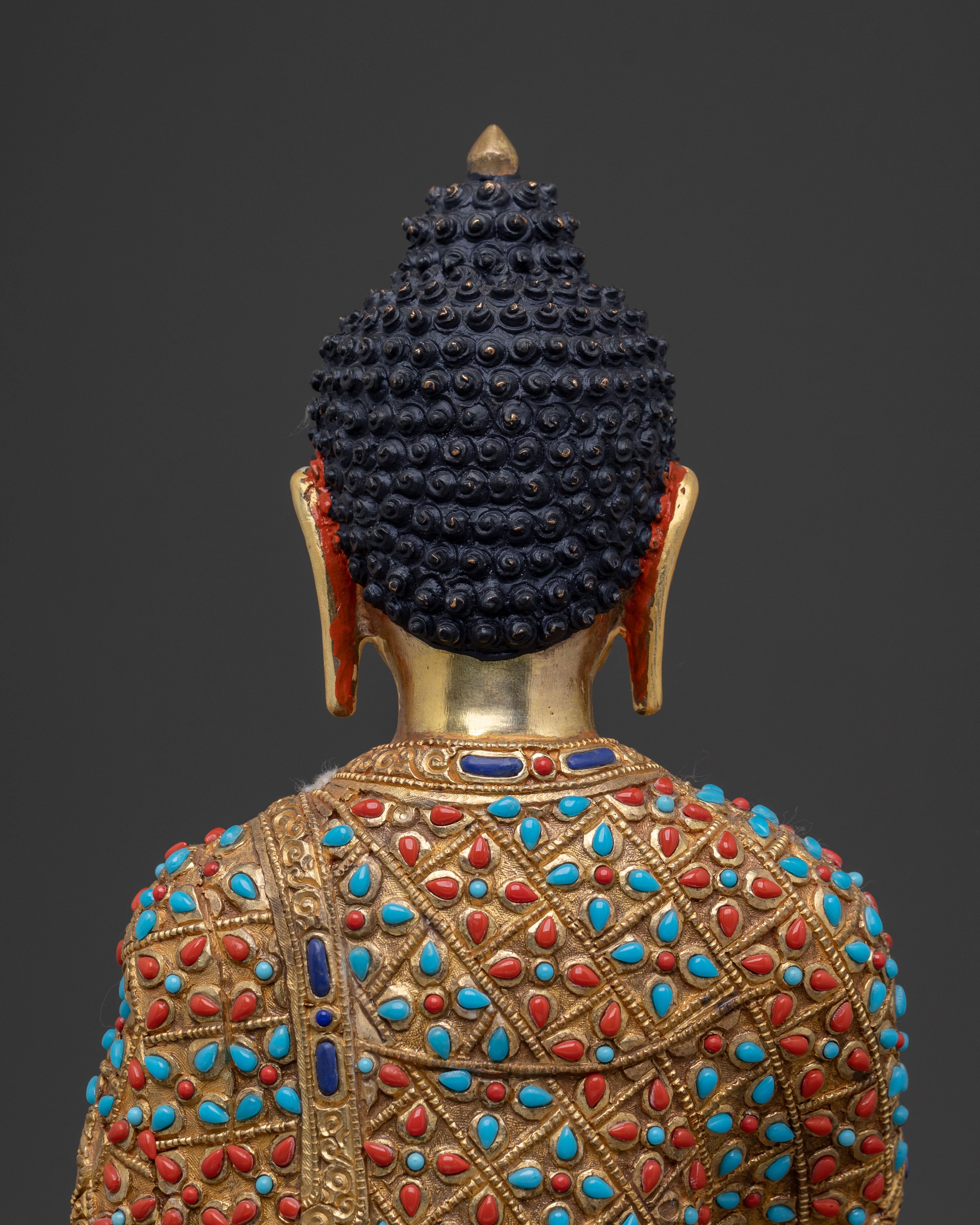 Shakyamuni Buddha Sacred Statue: Buddhist Decor