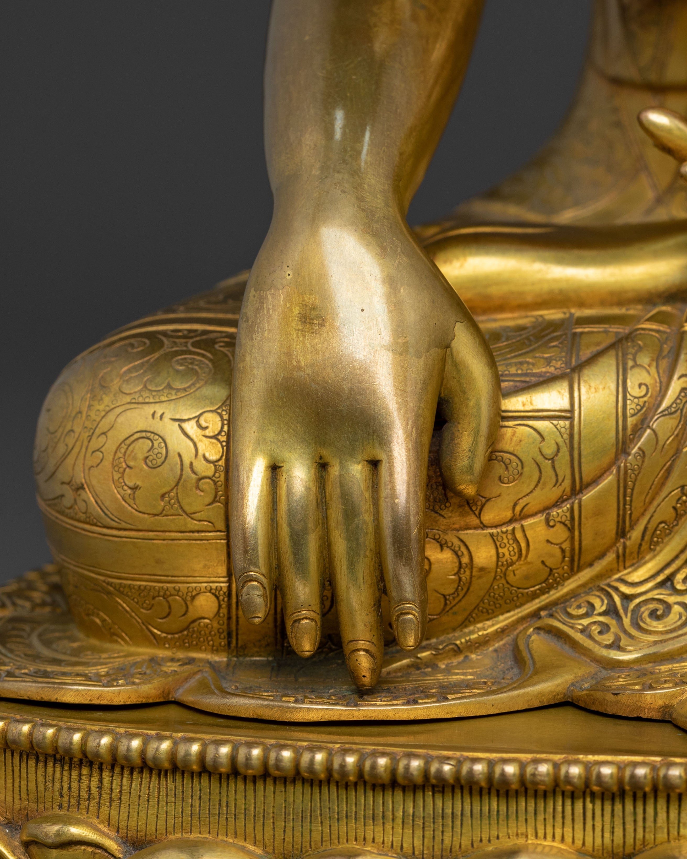 Shakyamuni Buddha Sacred Statue | Himalayan Figurine
