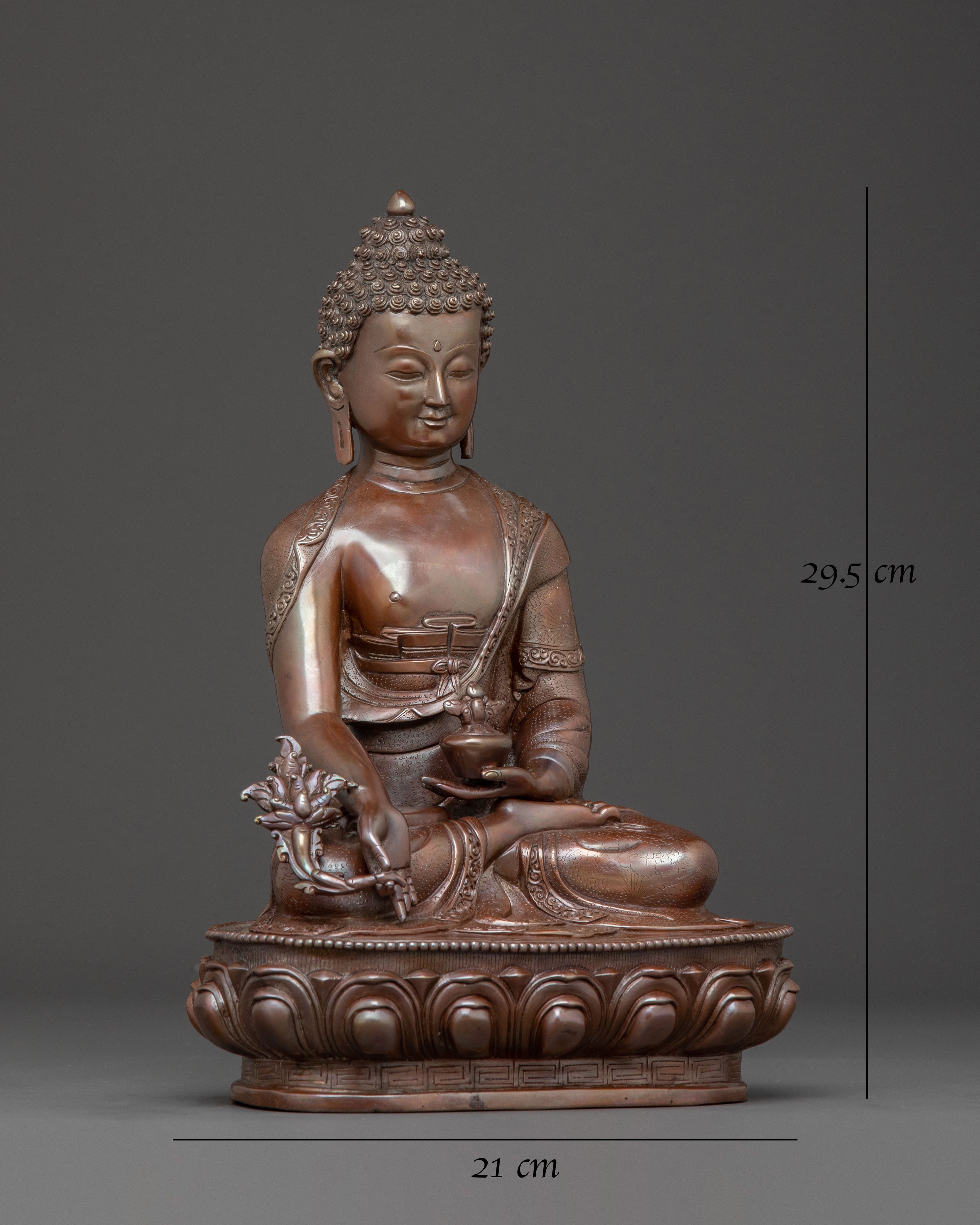 Healer Medicine Buddha Statue | Embodiment of Cures