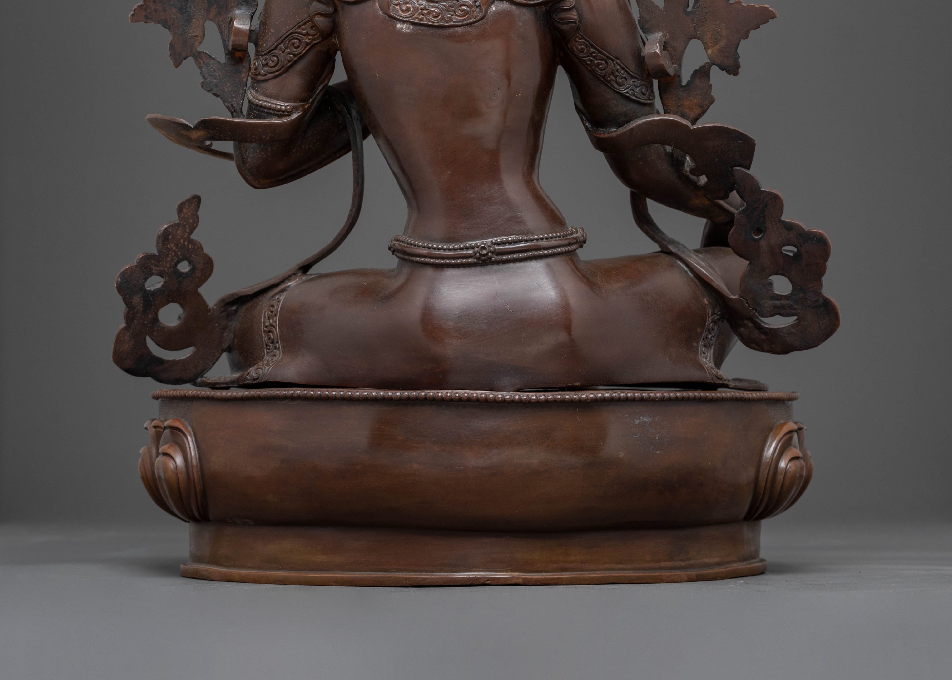 Green Tara Blessing Statue: Symbolizing Growth & Harmony