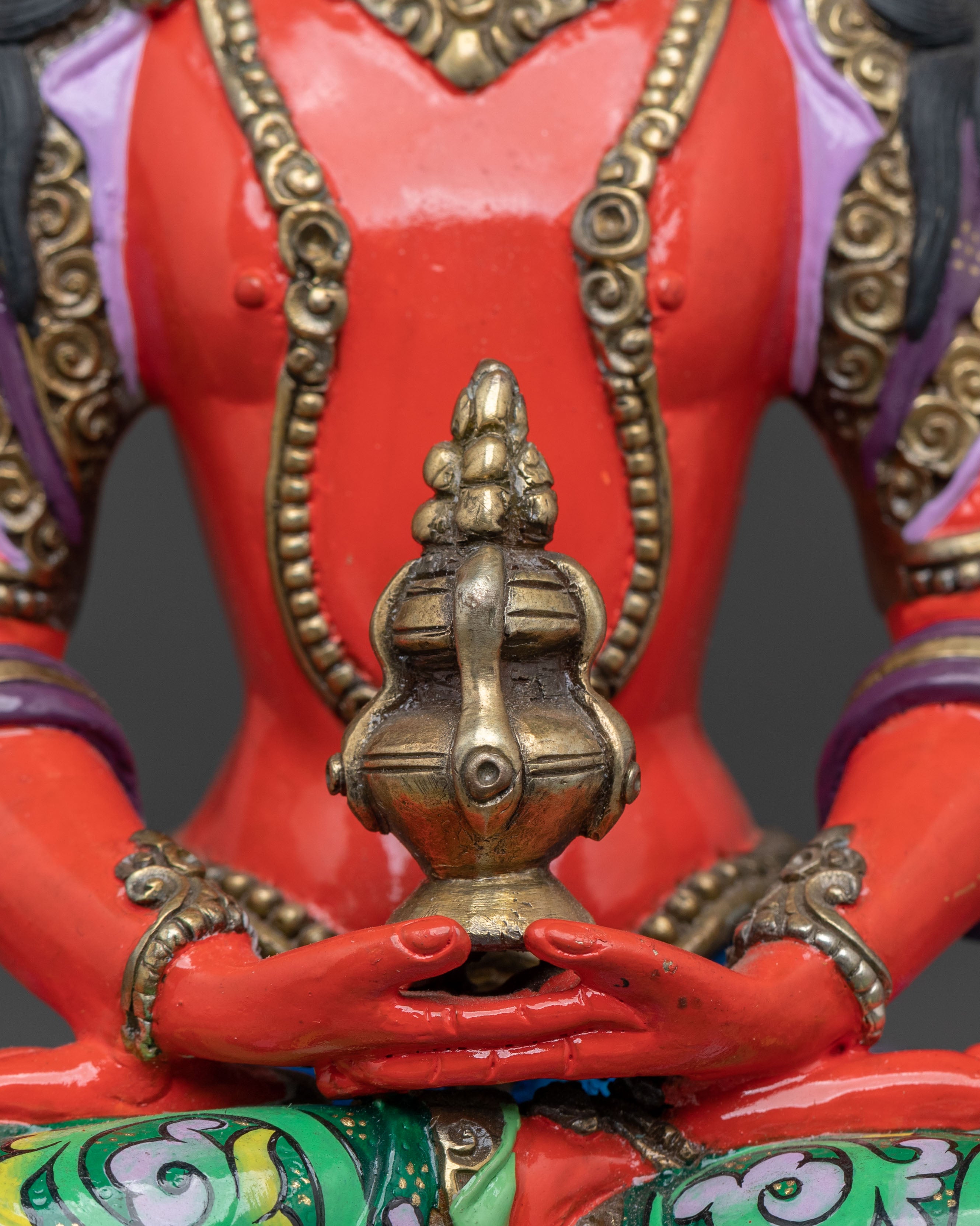 Amitayus Golden Statue: Eternal Life