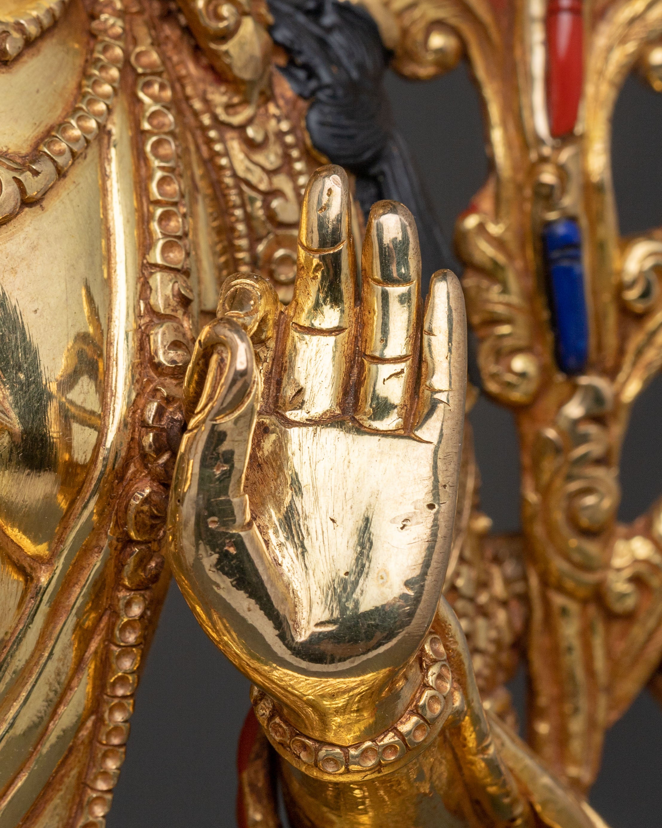 Handcrafted Manjushri Statue | Spiritual Decor for Wisdom