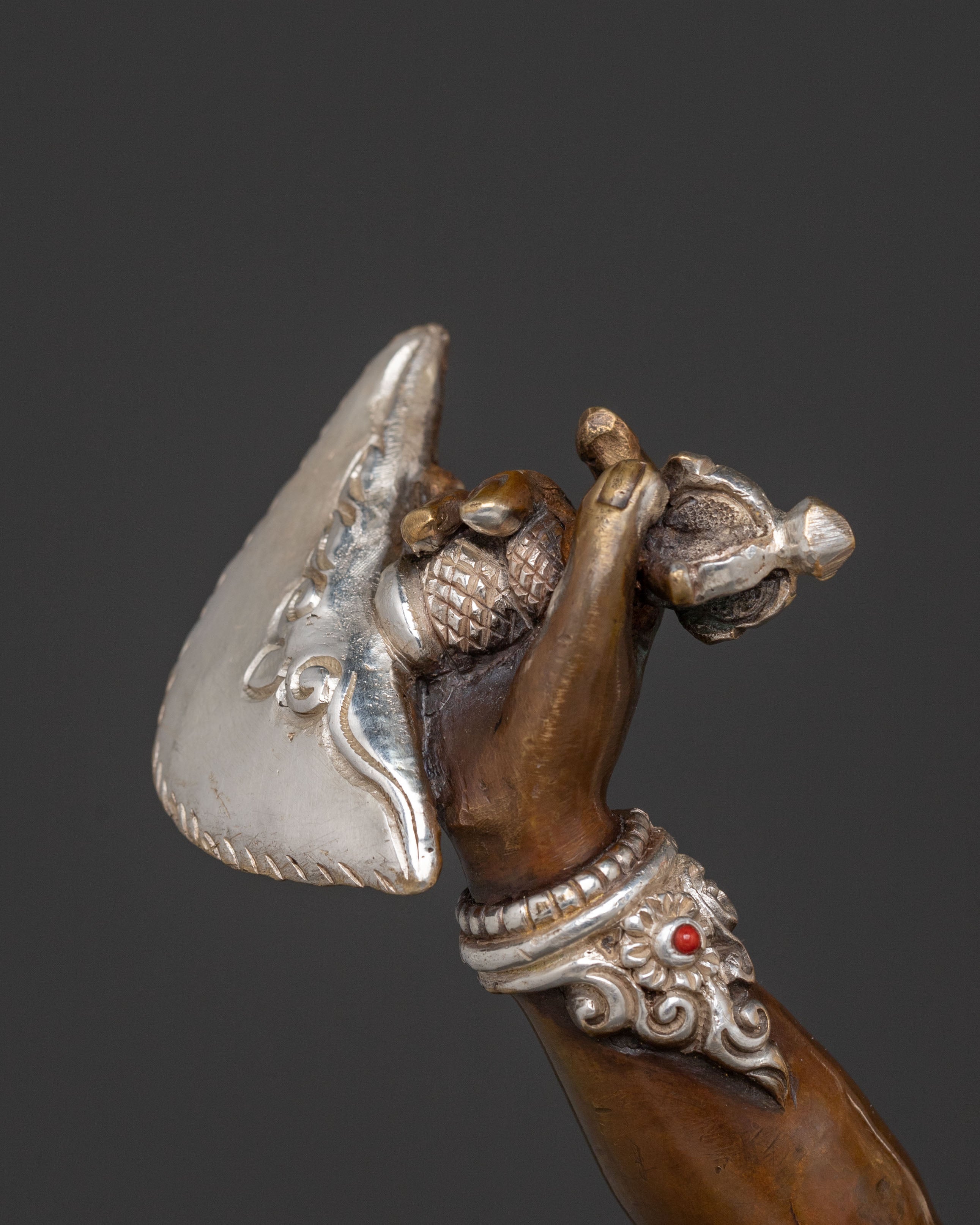Handcrafted Dorje Phagmo Statue: Home Decor