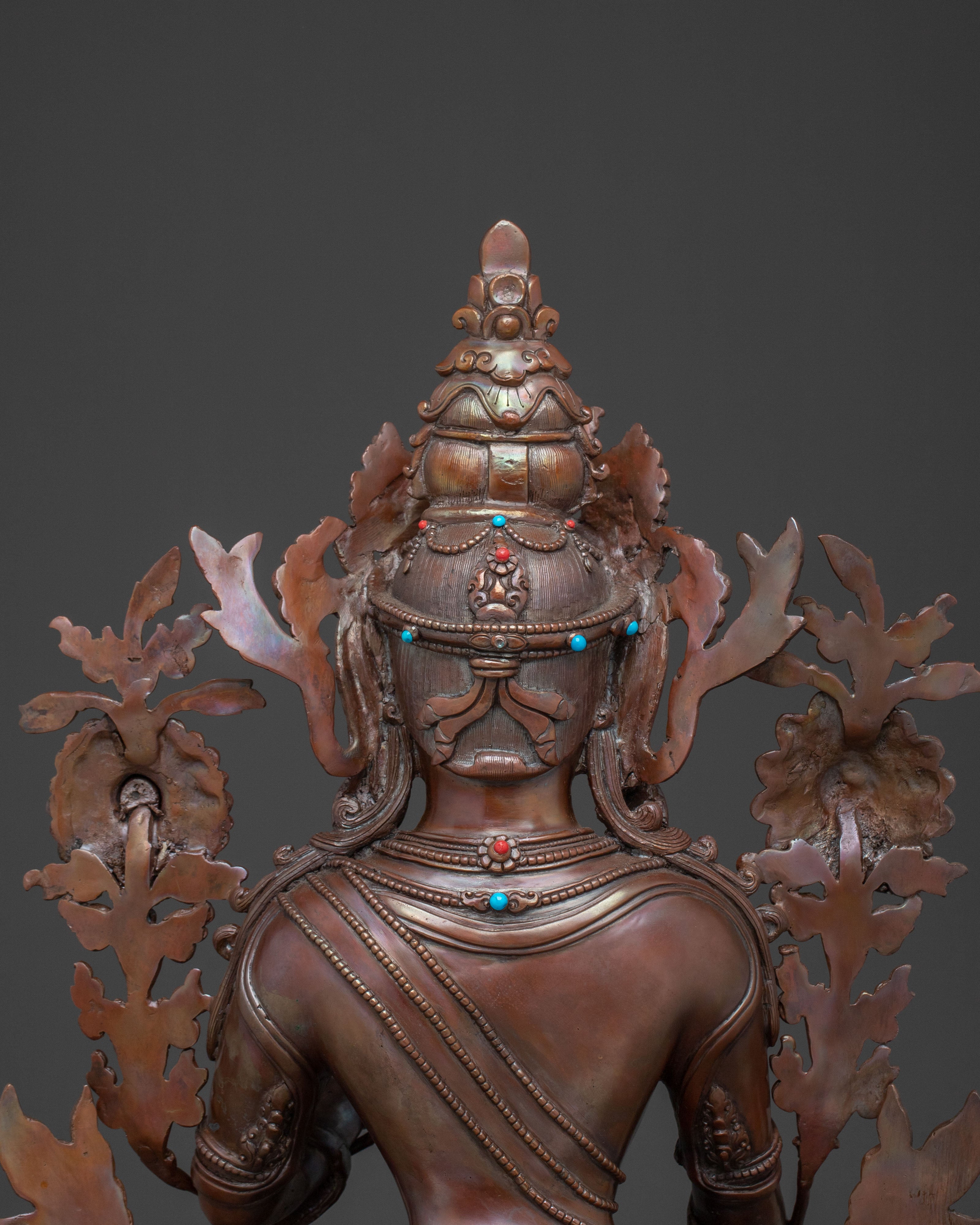 Green Tara Spiritual Statue | Buddhist Altar Decor