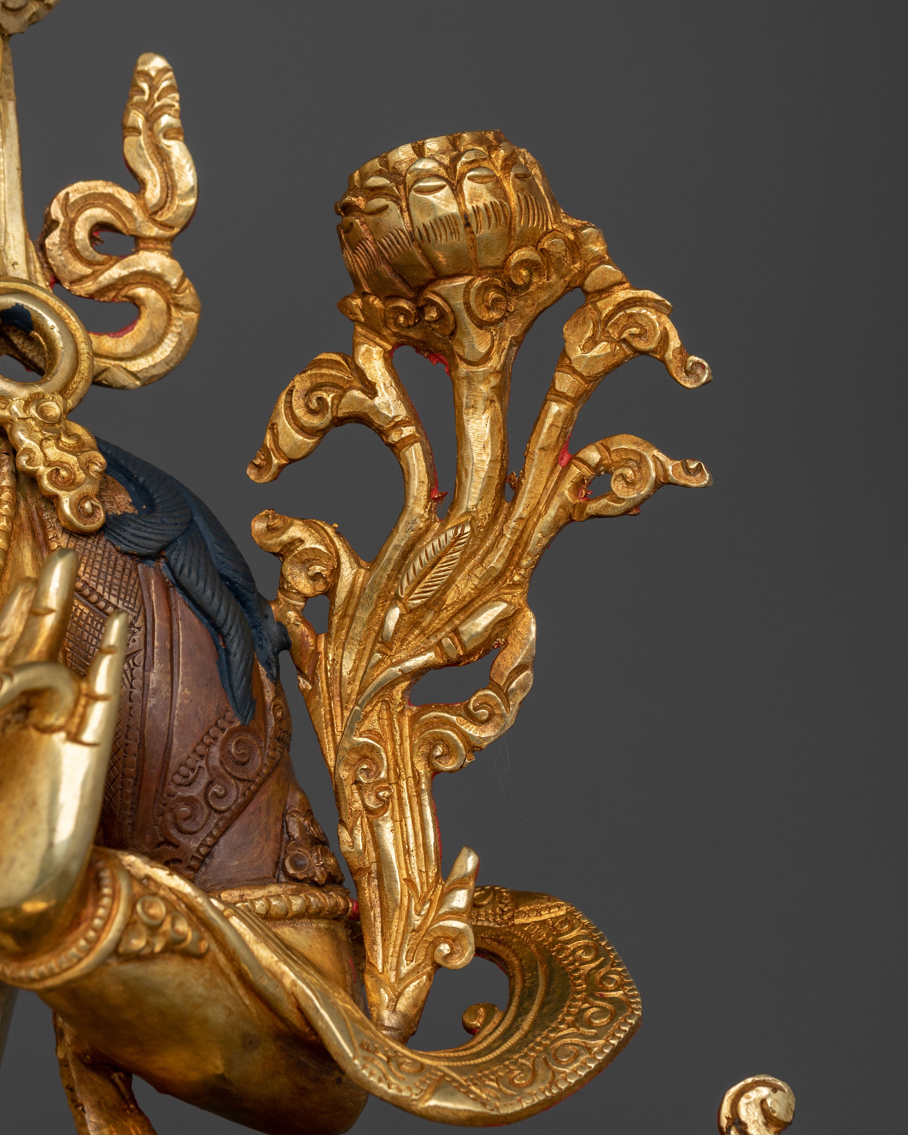 Green Tara Sculpture | Tibetan Buddhist Goddess