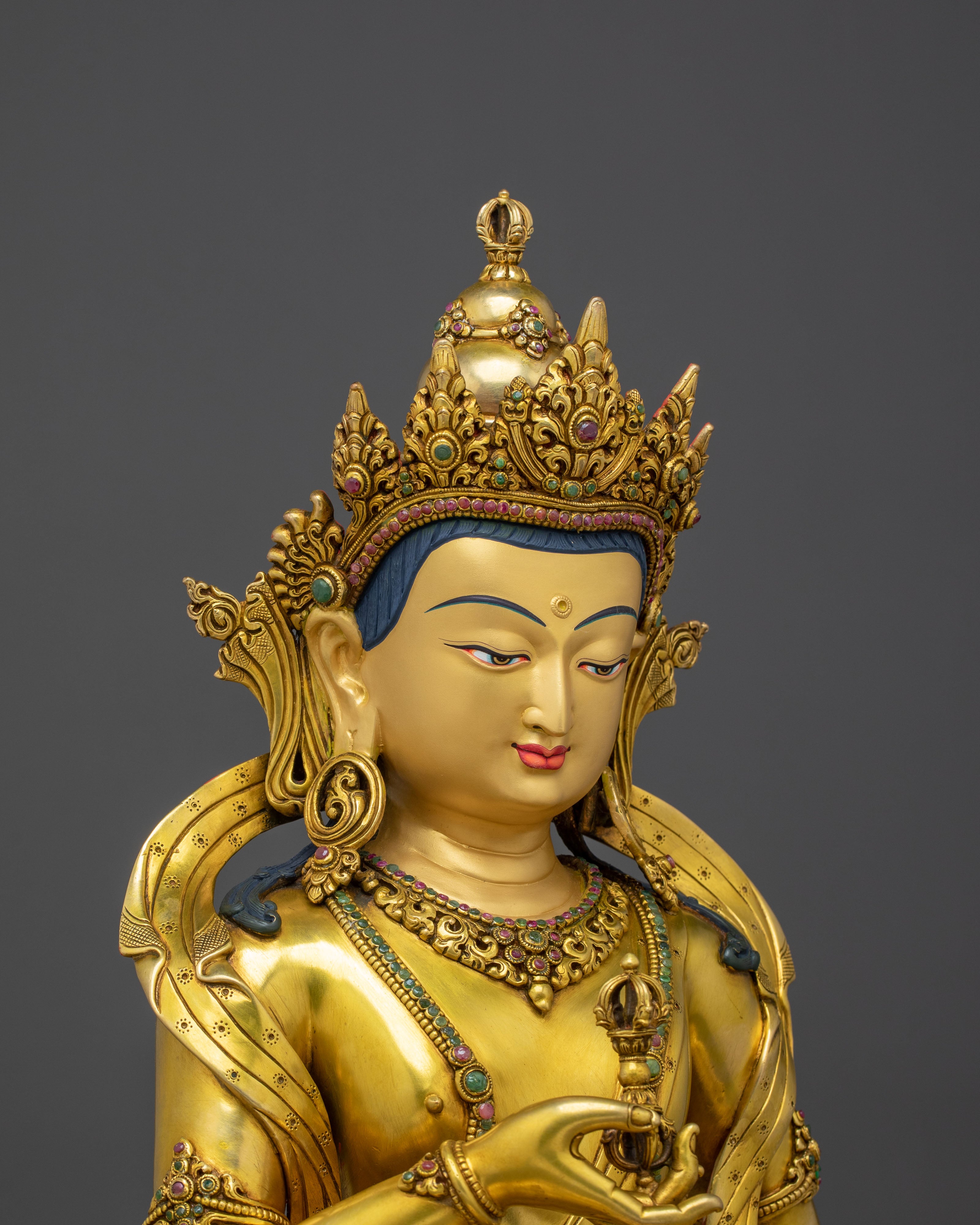 Vajrasattva Sacred Statue | Tibetan Buddhist Deity